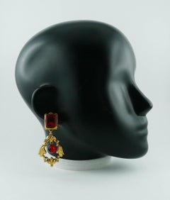 Boucles d'oreilles pendantes Kenzo Vintage