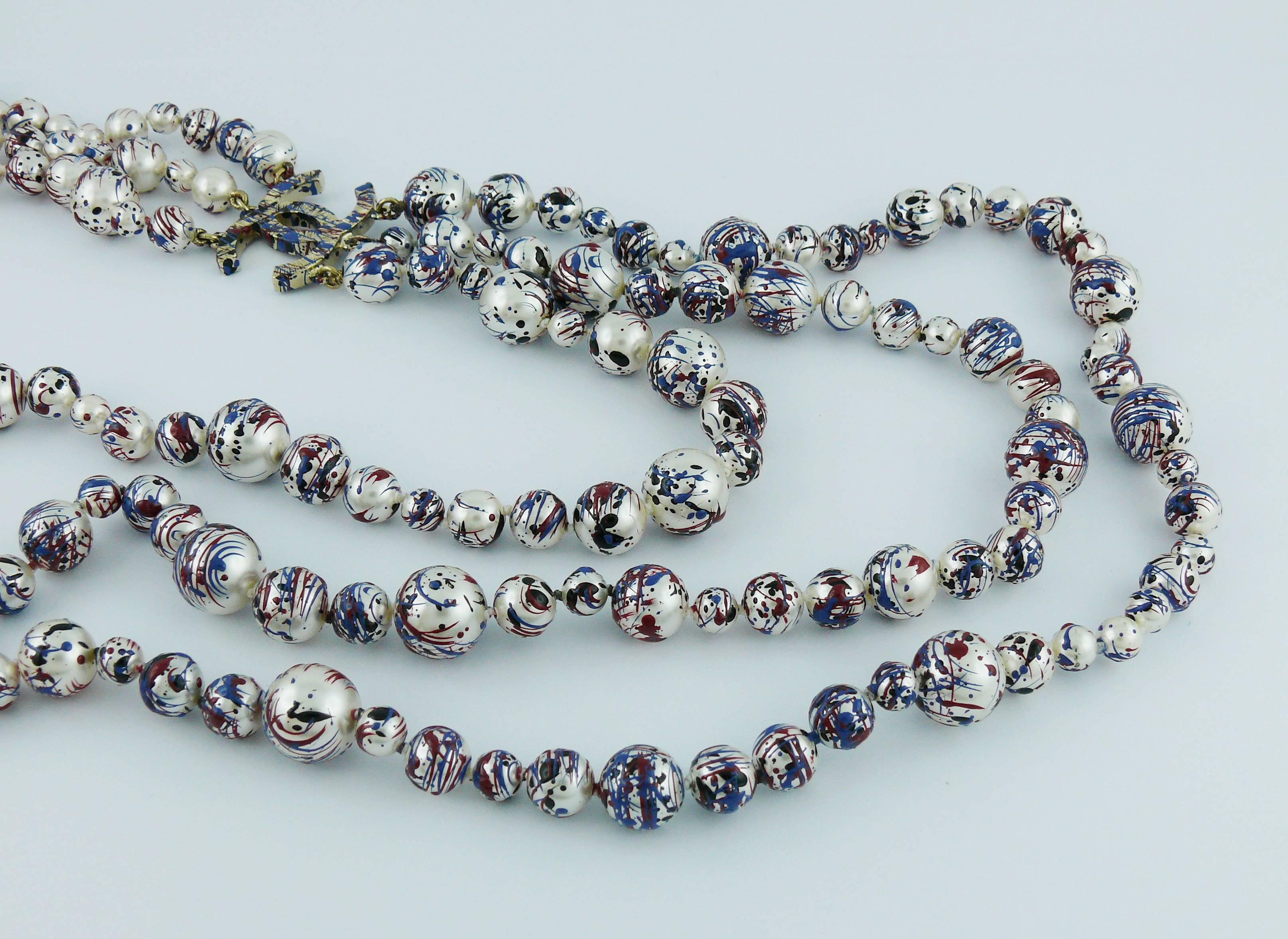 tiffany paint splash necklace