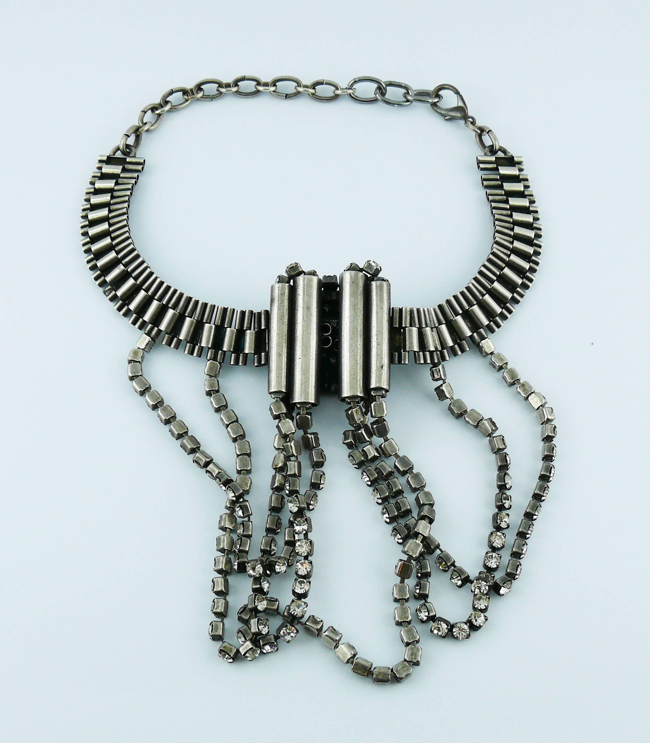 Jean Paul Gaultier Vintage Demon Dog Collar Necklace 2