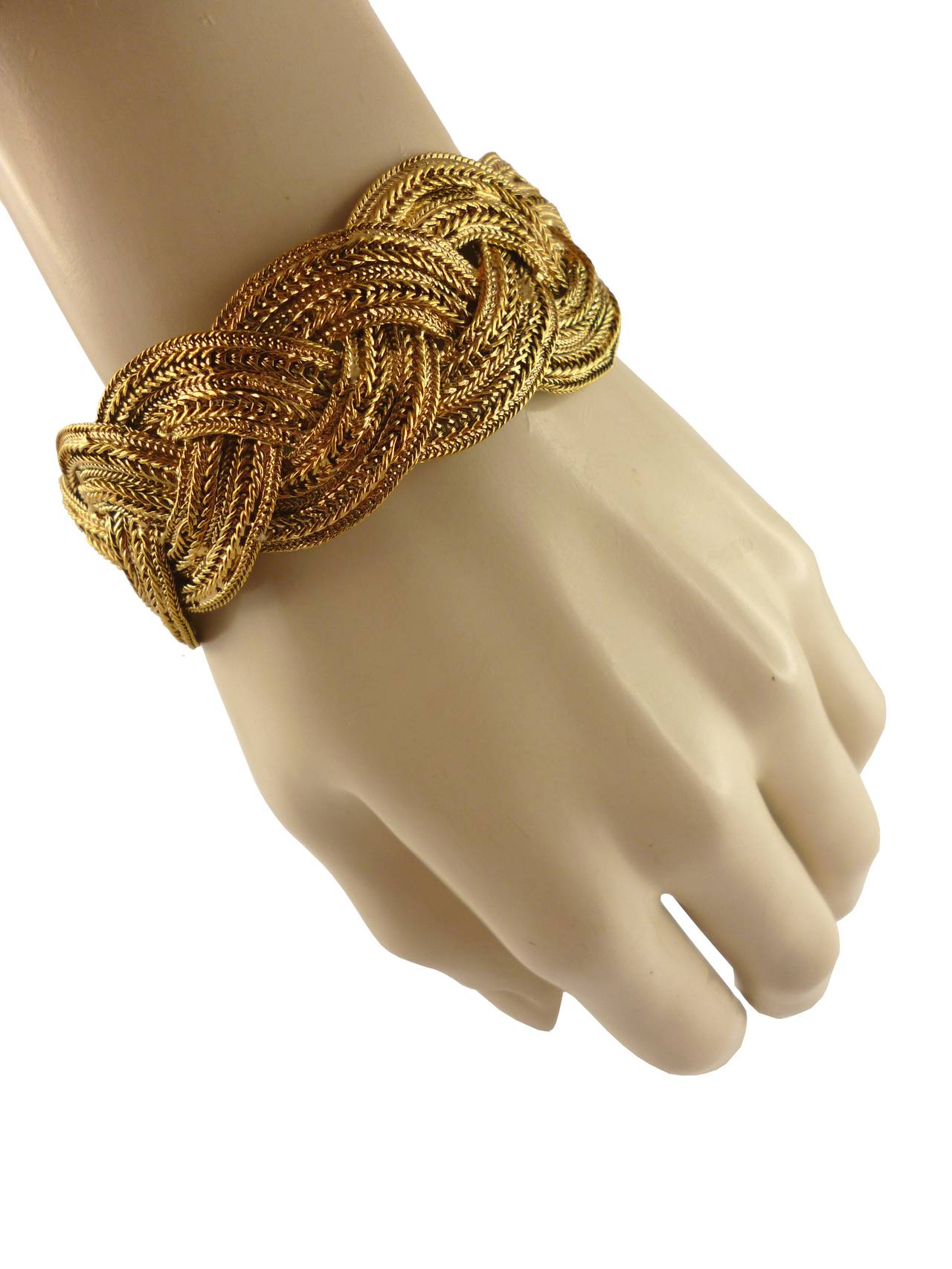 chanel braided bracelet