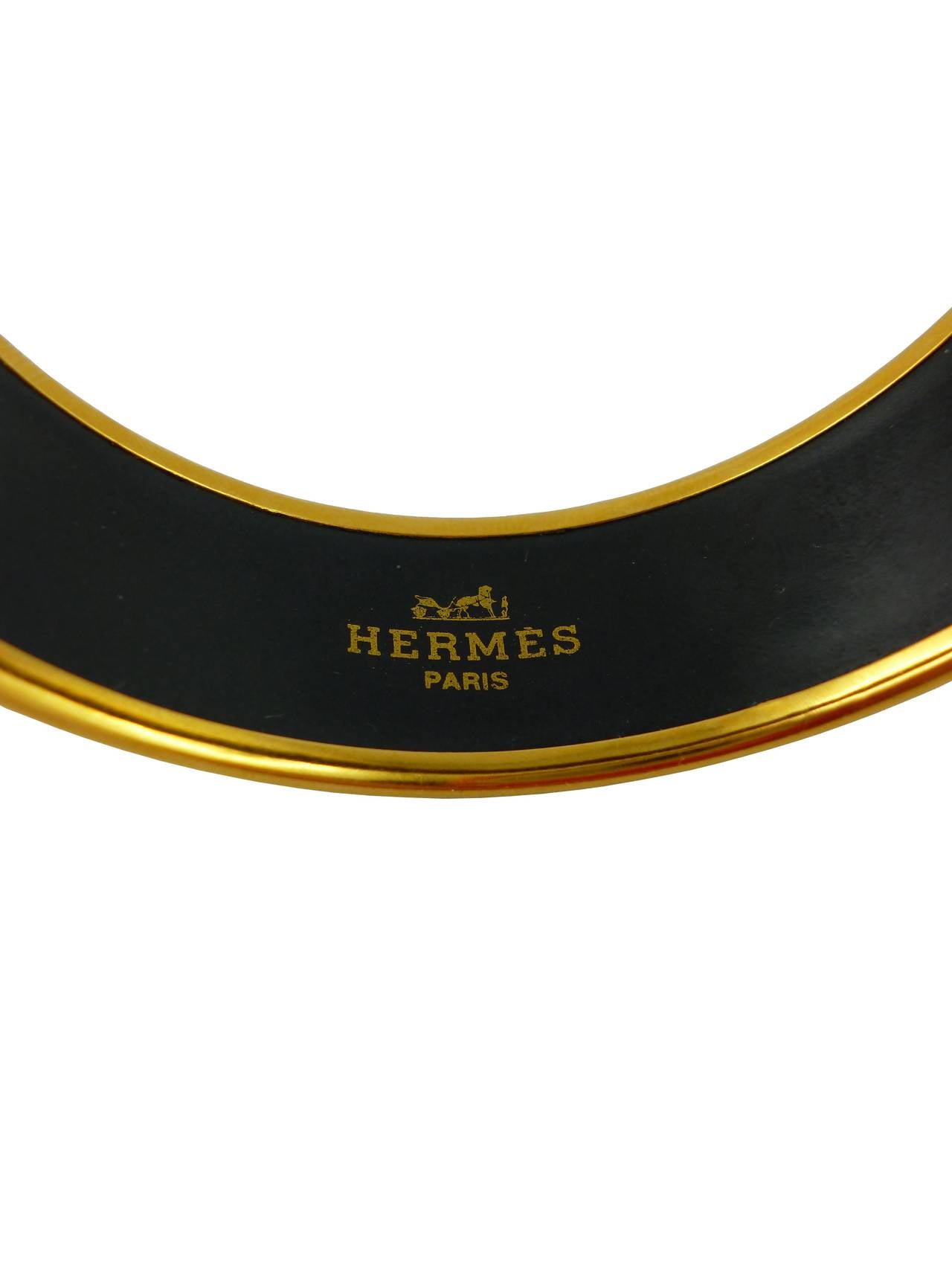 Hermes Vintage Grand Apparat Enamel Bracelet 3