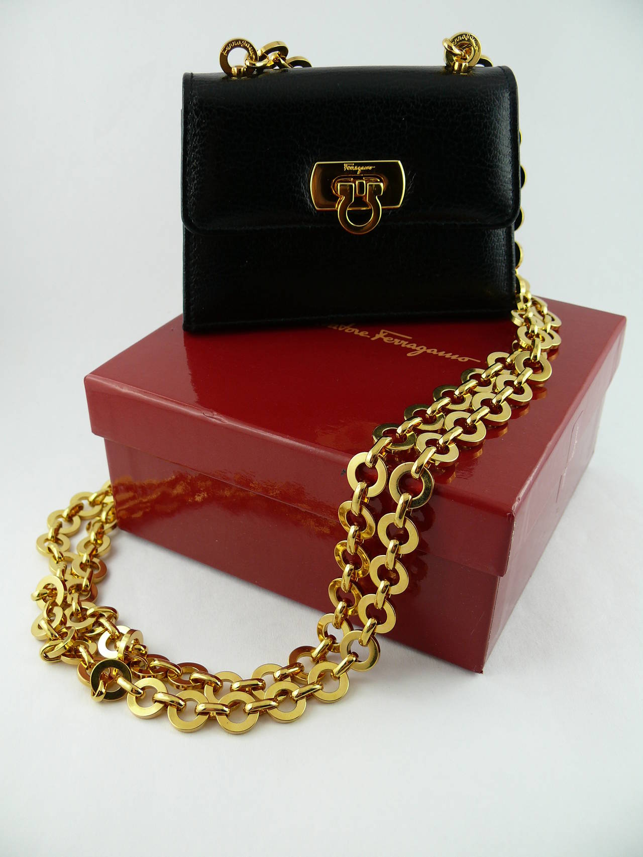 ferragamo chain belt