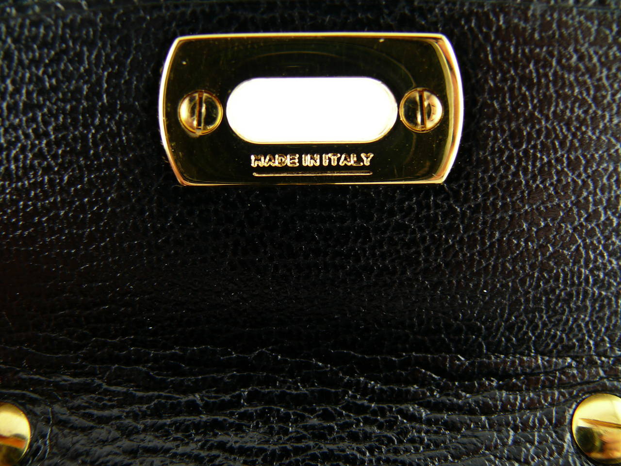 Salvatore Ferragamo Grained Black Leather Cross Body Micro Bag 3