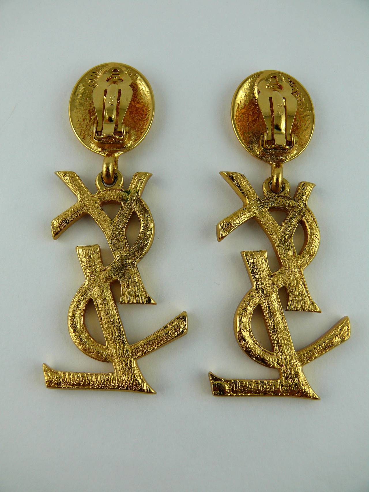 ysl dupe earrings