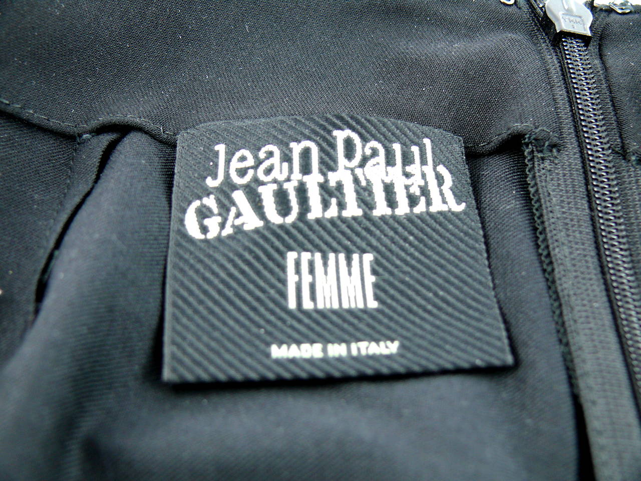 Jean Paul Gaultier Virgin Wool & Floral Print Silk Trousers 1