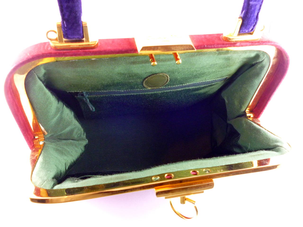 Christian Dior Boutique Vintage Multicolored Doctor Style Handbag 1