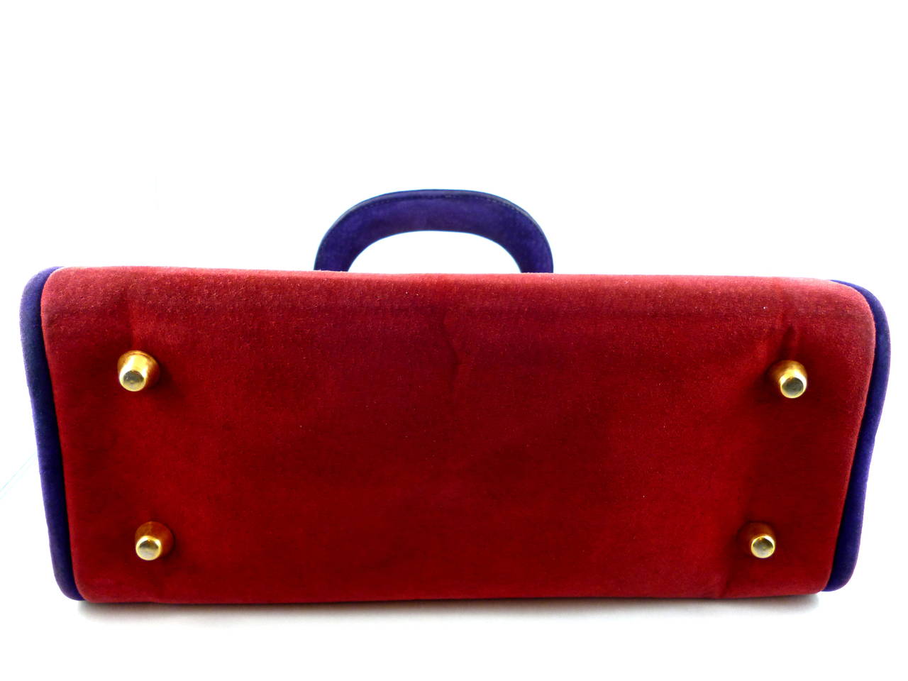 Women's Christian Dior Boutique Vintage Multicolored Doctor Style Handbag