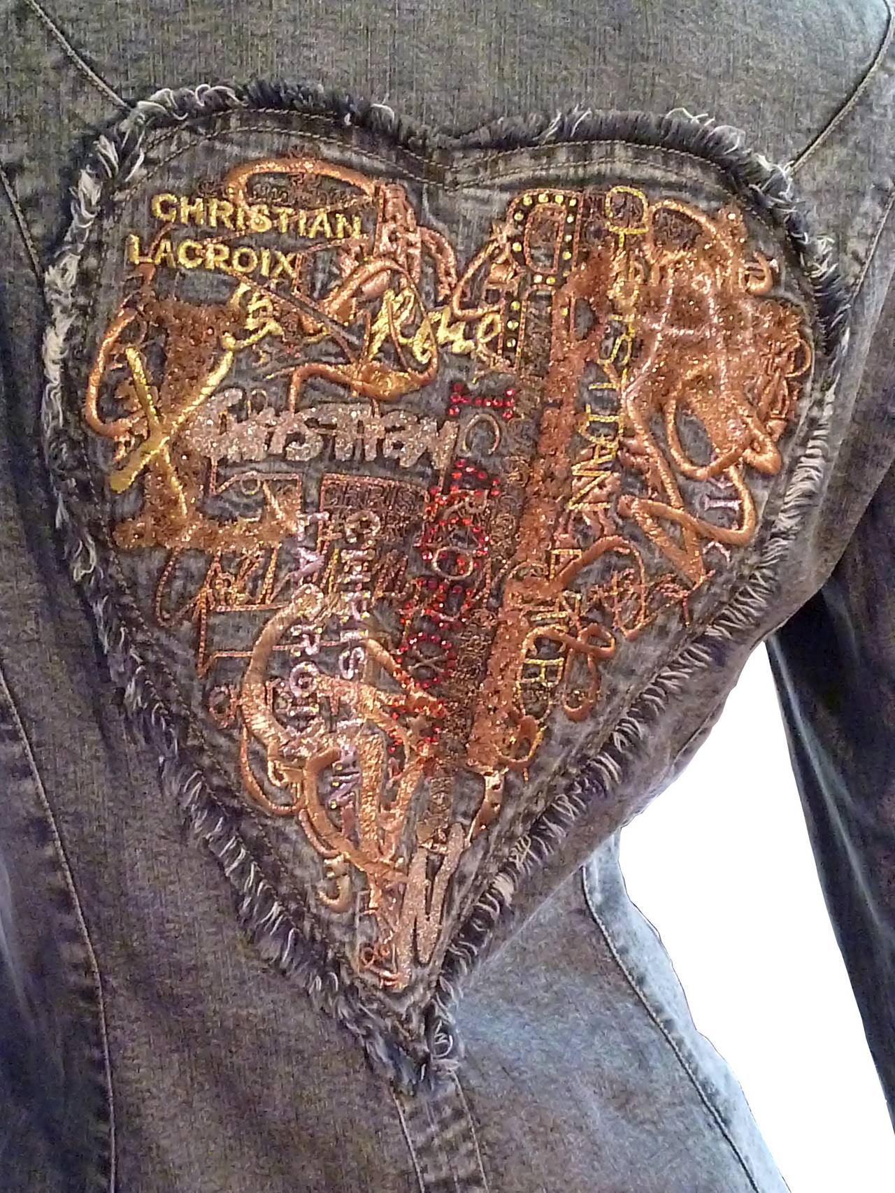 la croix denim jacket