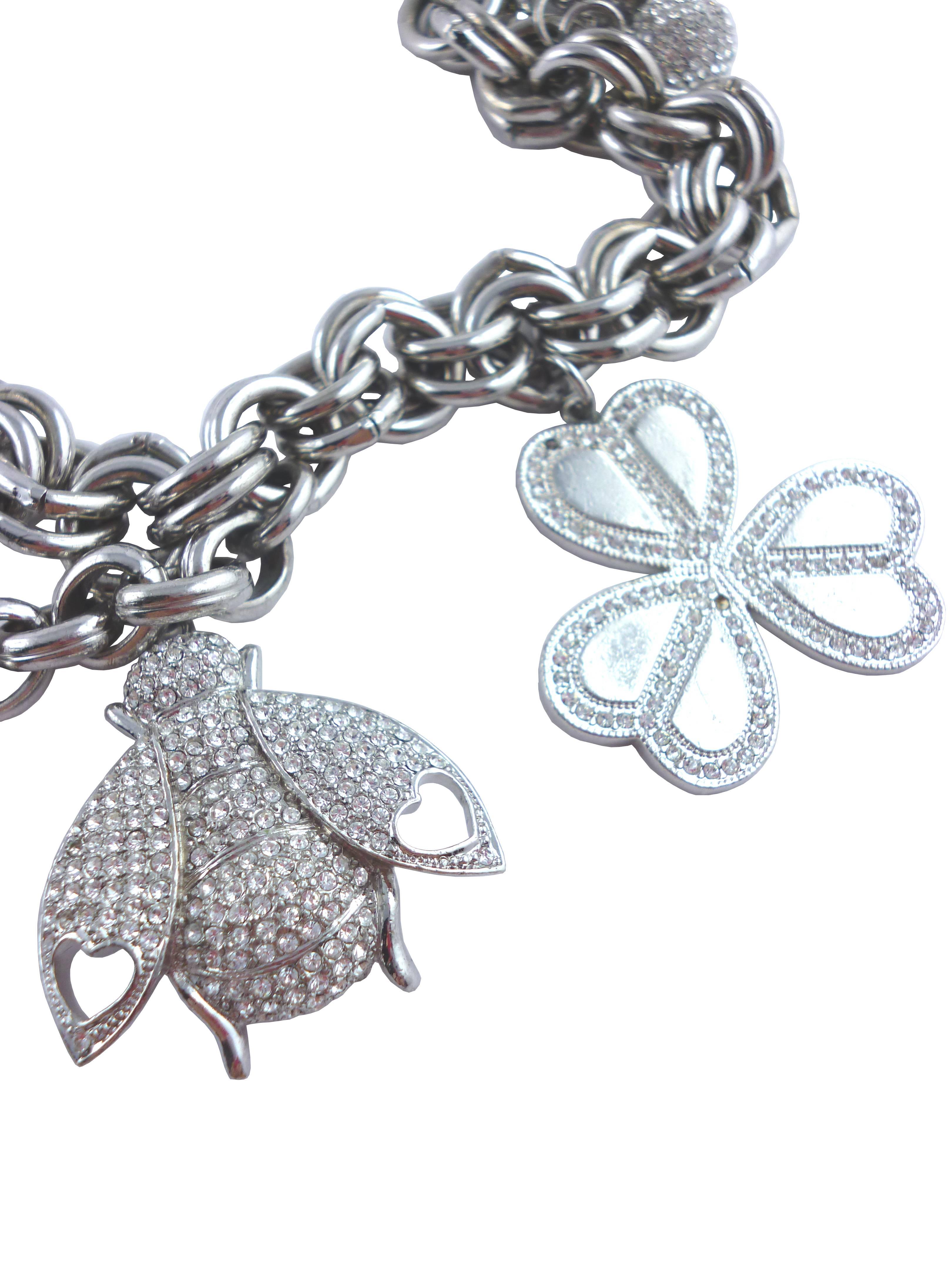 Cintura con charm in argento di Christian Dior 1