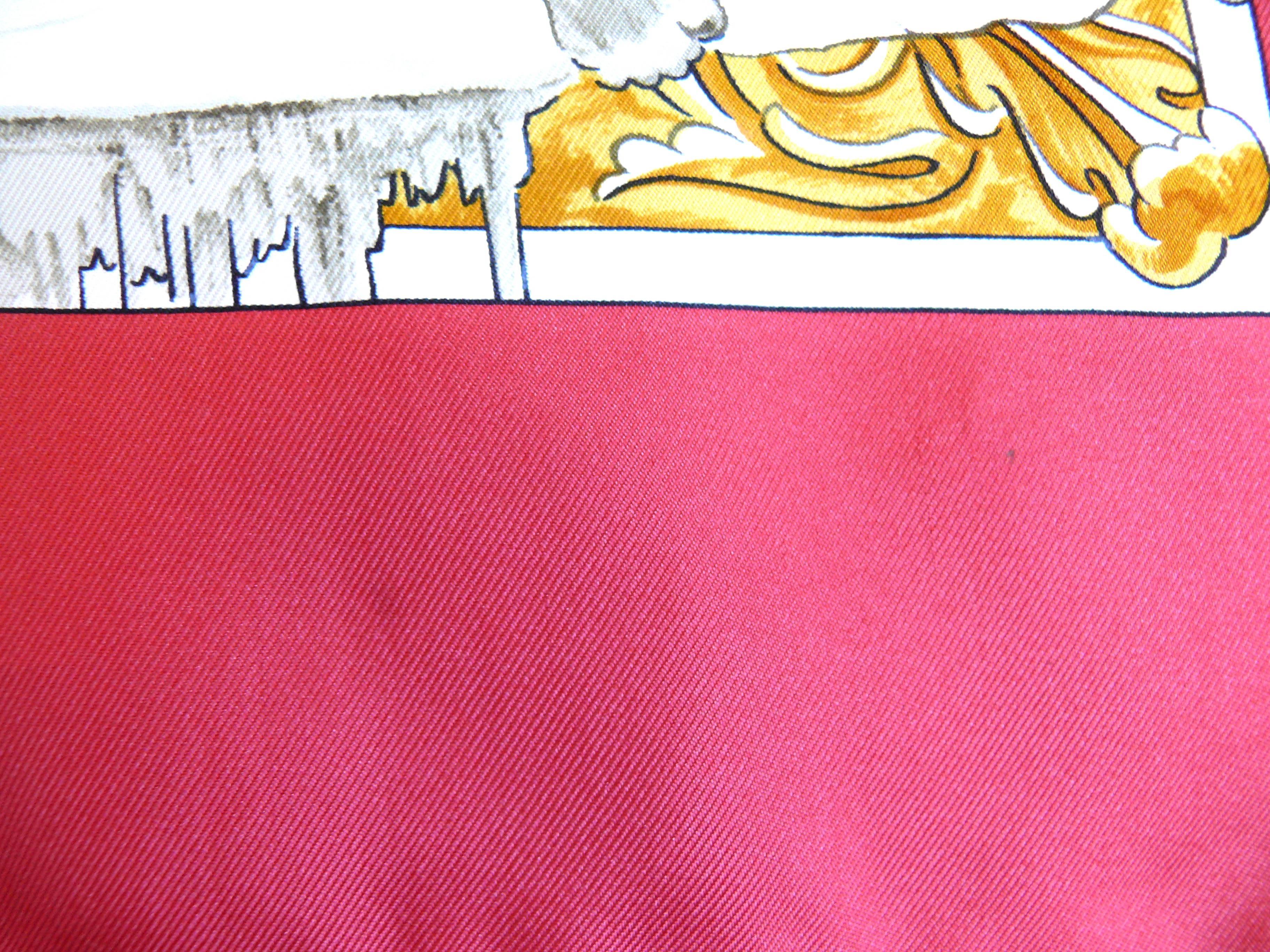 Foulard Hermes in seta Carrs 