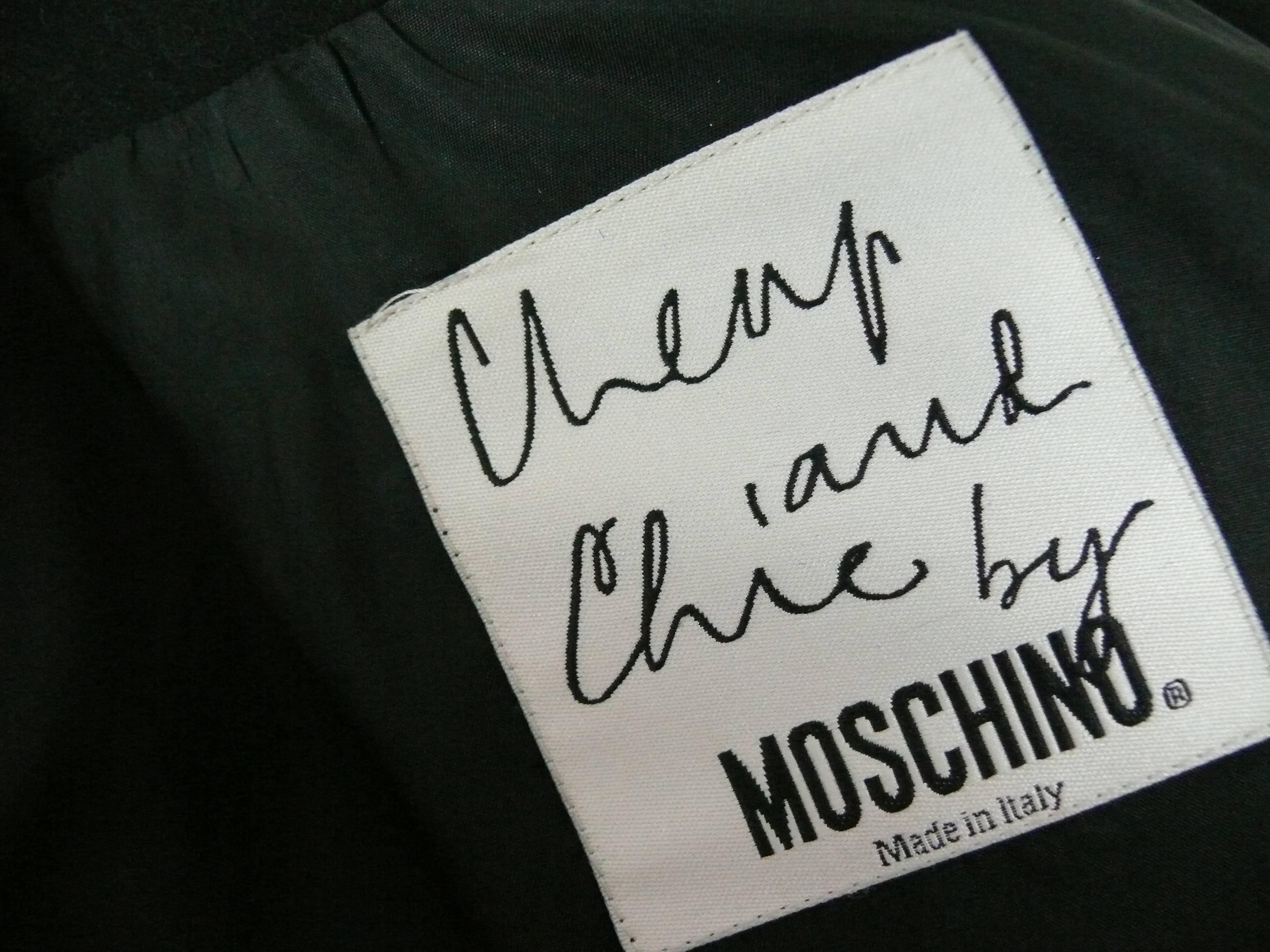 Moschino Vintage Rare Iconic Novelty Jute Jacket 2