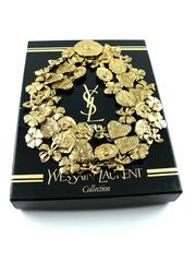 Yves Saint Laurent by Robert Goossens Vintage Rare Opulent Three-Tier Necklace