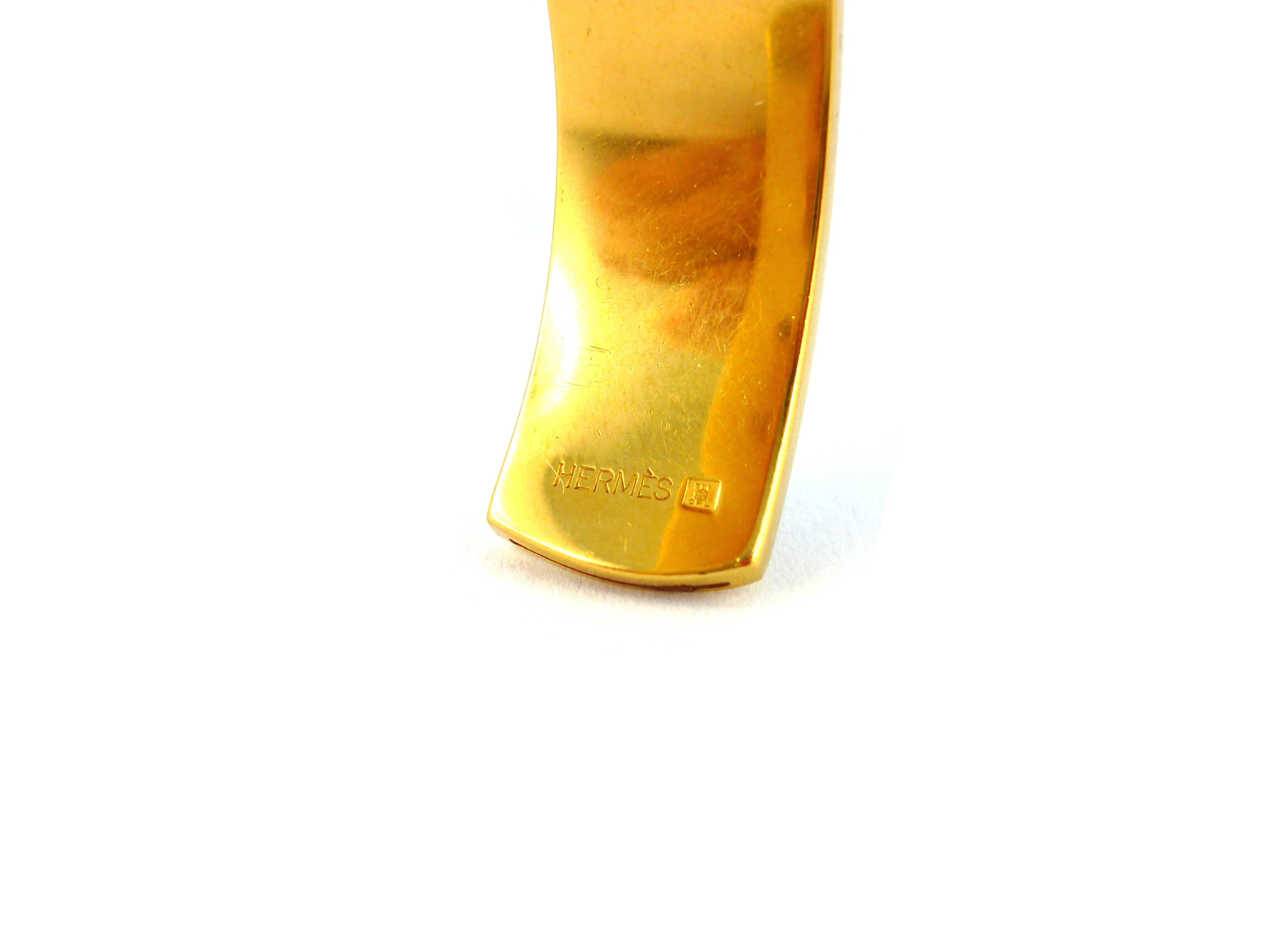 Hermes Kelly Cuff Bracelet In Excellent Condition In Nice, FR