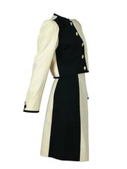 Yves Saint Laurent YSL Fall/Winter 1979-80 Picasso Collection Wool Skirt Suit