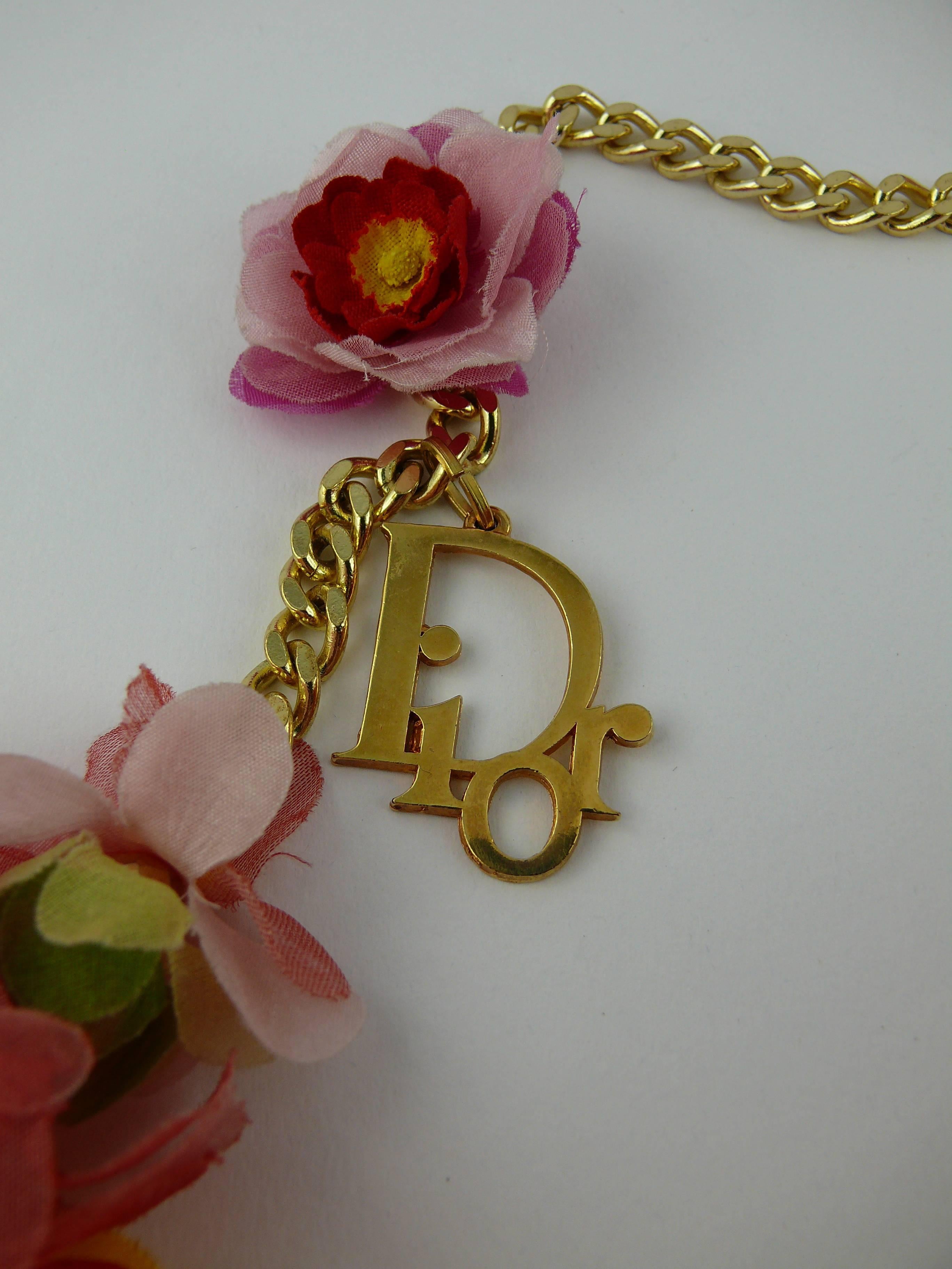 De las mujeres Christian Dior Espectacular Collar Hawaiano Raro de Pasarela RTW S/S 2011 en venta