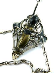 Jean Paul Gaultier Vintage One-of-a-kind Scarab Bracelet and Ring