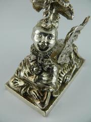 Christian Lacroix Rare 1998 Limited Edition Silver Plated Unicorn Paperweight