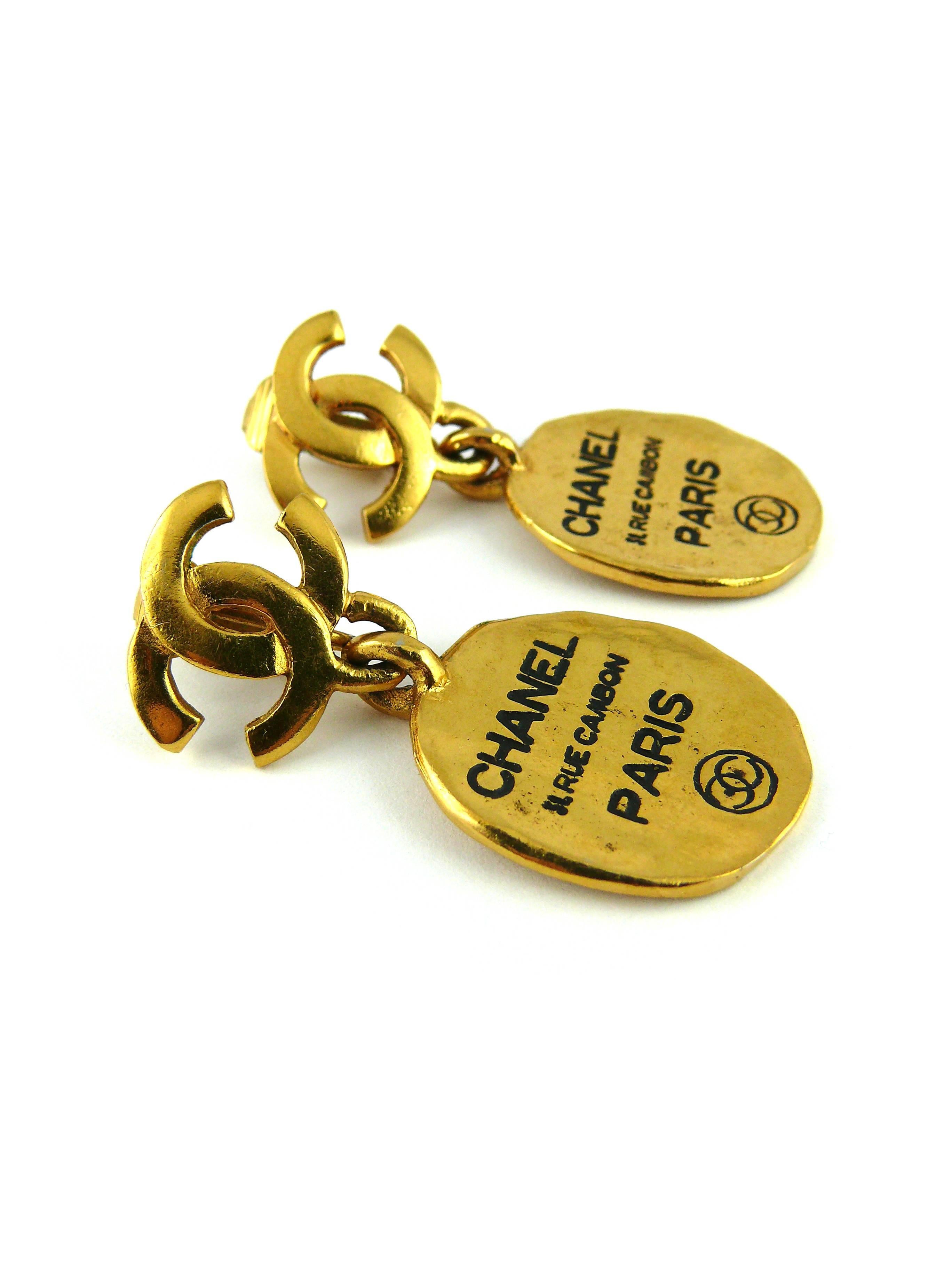 chanel rue cambon earrings