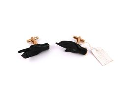 Christian Lacroix Vintage Hand Cufflinks
