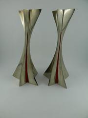 Thierry Mugler Massive Futuristic Shooting Star Candelsticks