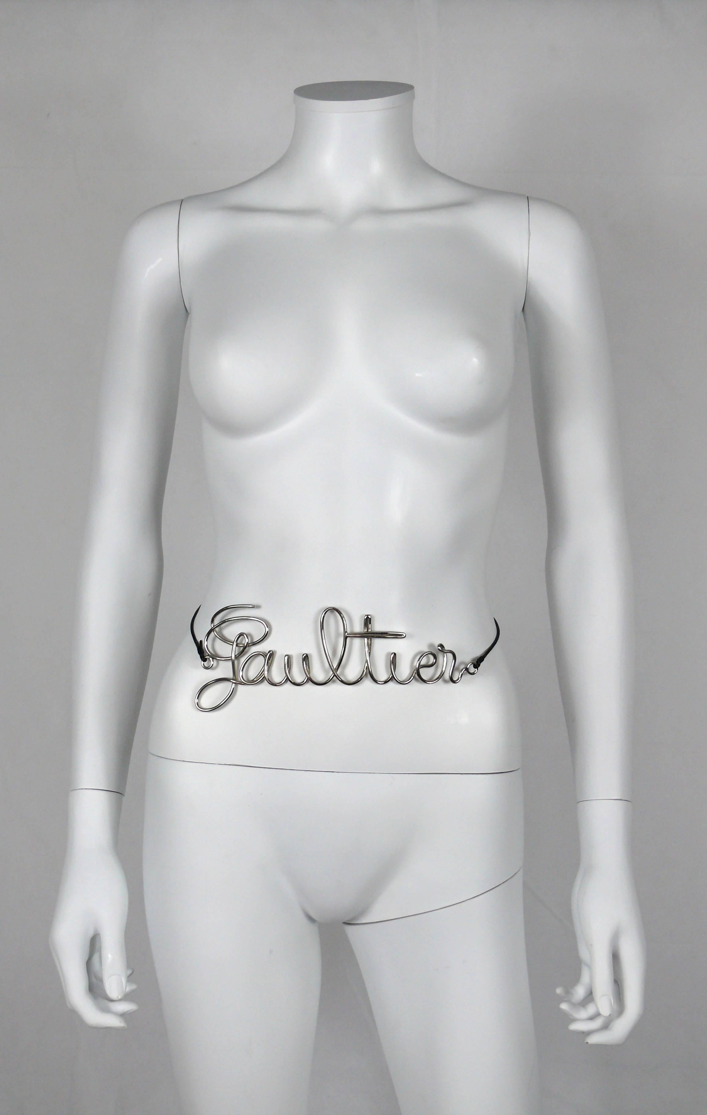 gaultier belt