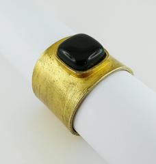 Claude Montana Vintage 1980s Asymetrical Space Age Cuff Bracelet
