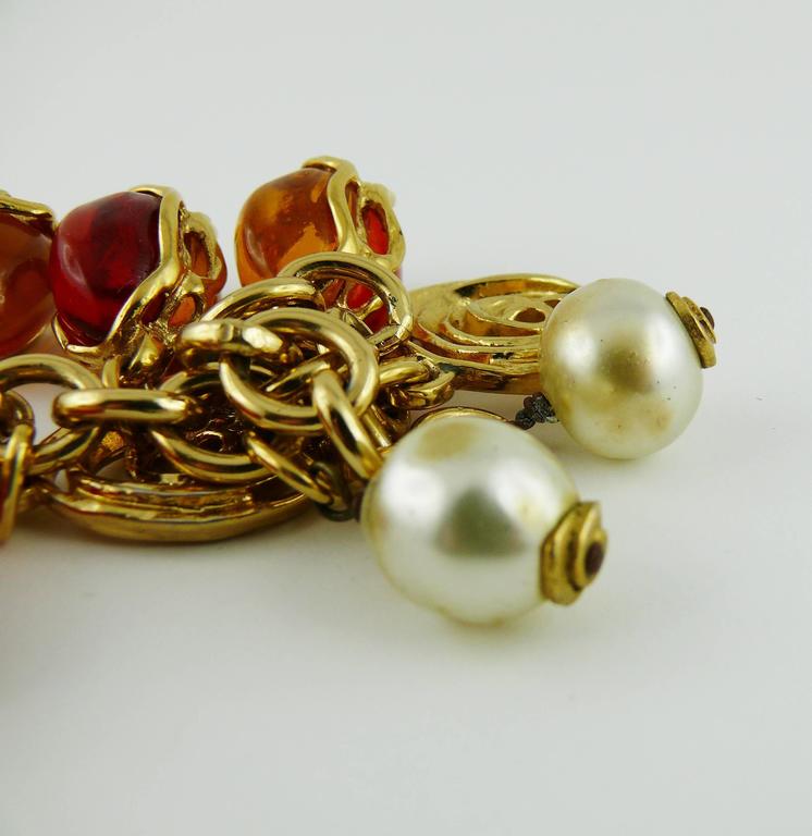 Yves Saint Laurent YSL Vintage Charm Bracelet at 1stDibs ysl charm