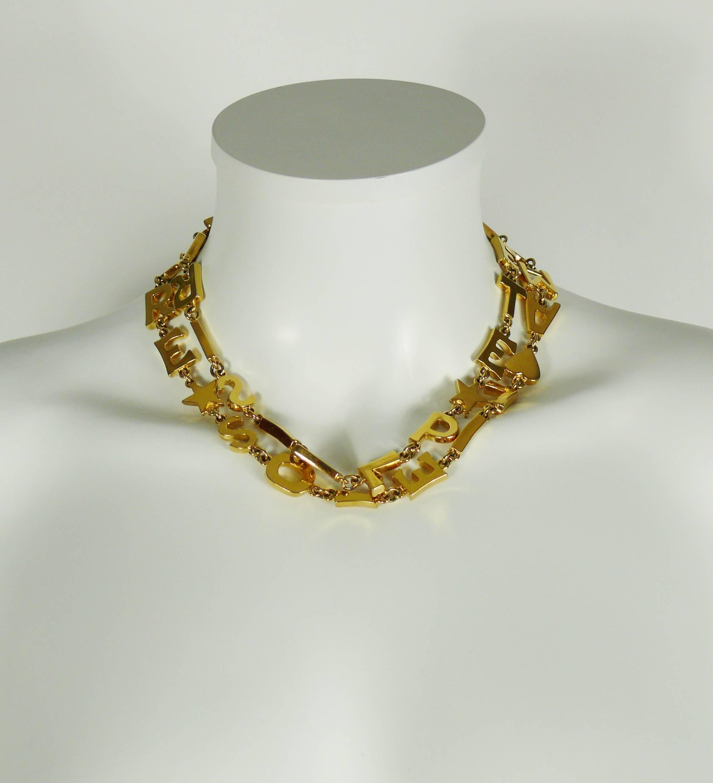 vintage yves saint laurent necklace