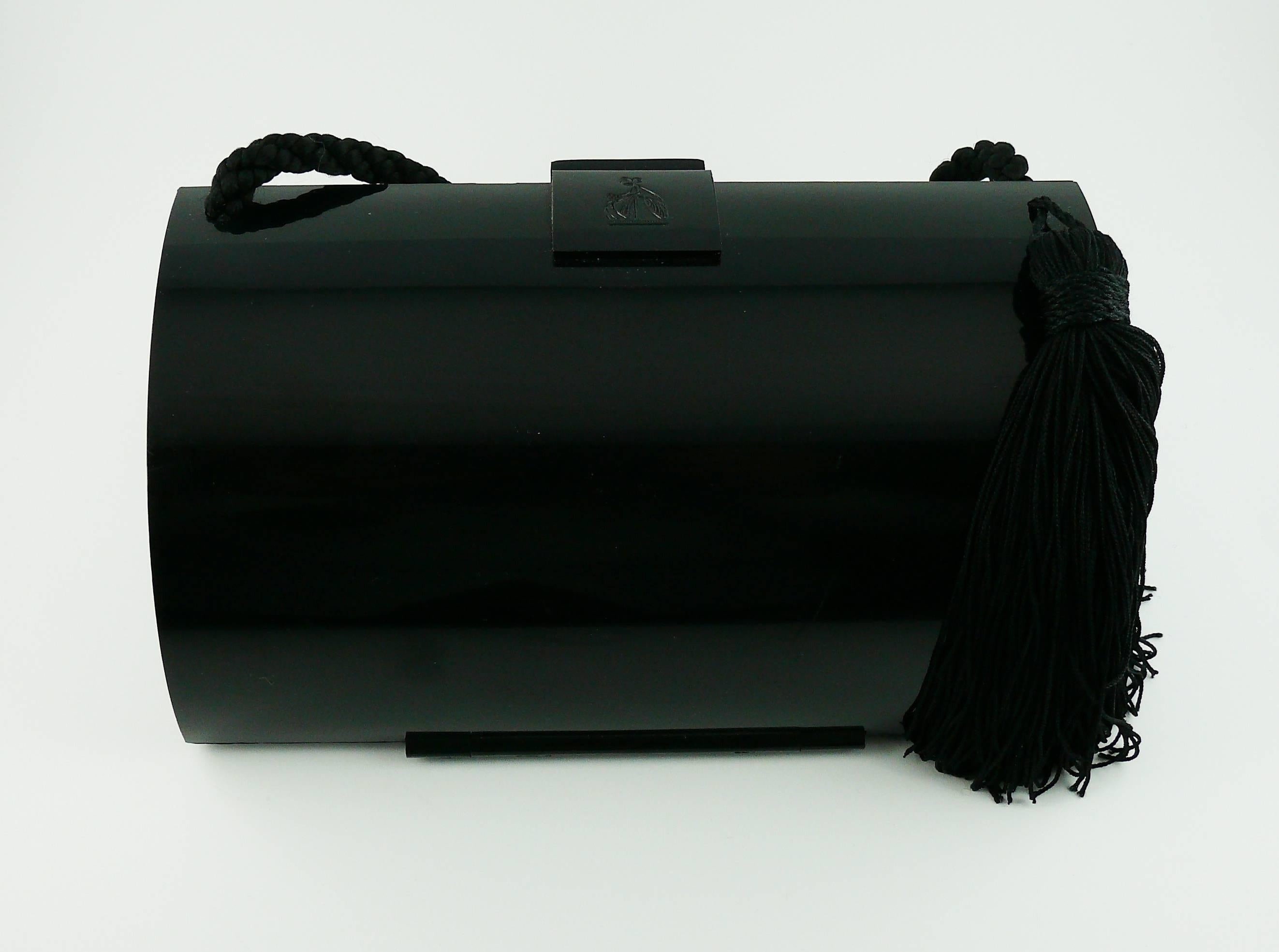 Lanvin Vintage Tassel Minaudiere Shoulder Bag 1