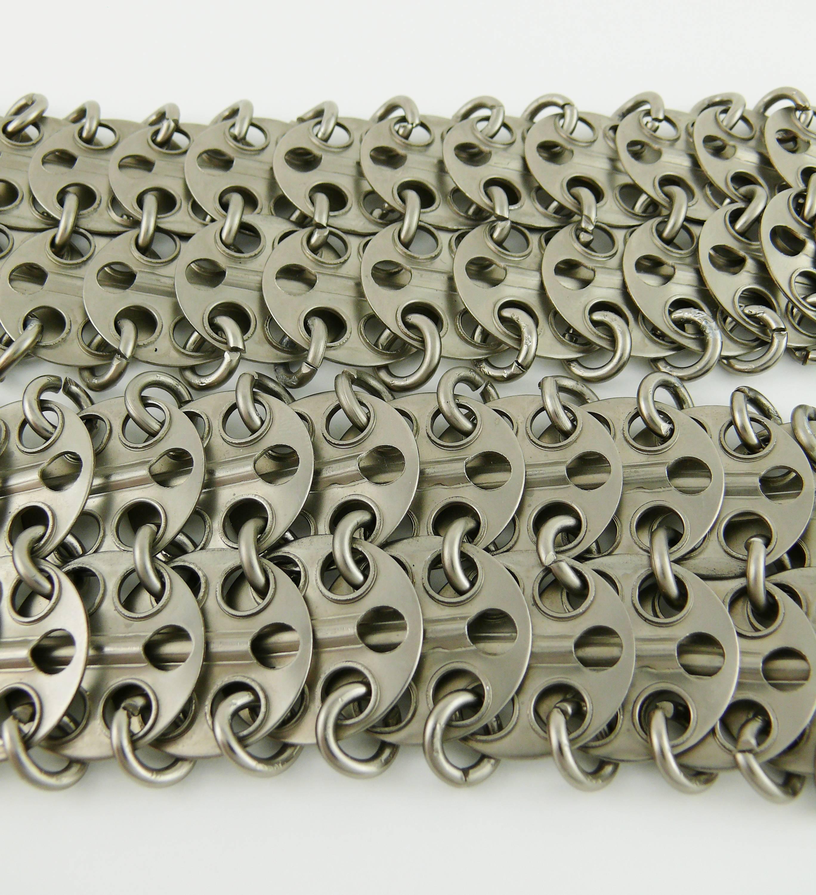 Women's Paco Rabanne Vintage Space Age Chainmail Belt