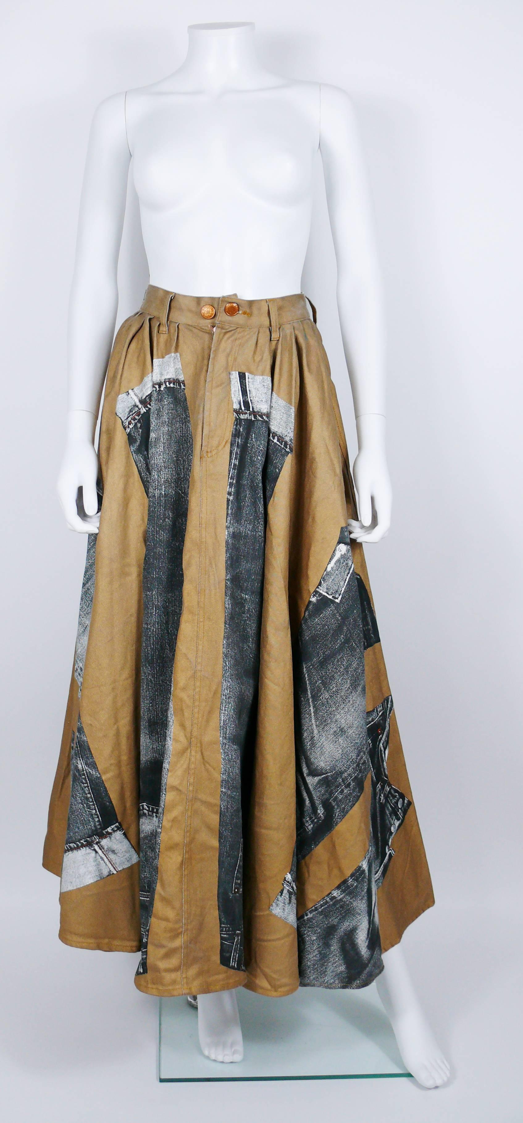 vintage jean paul gaultier skirt