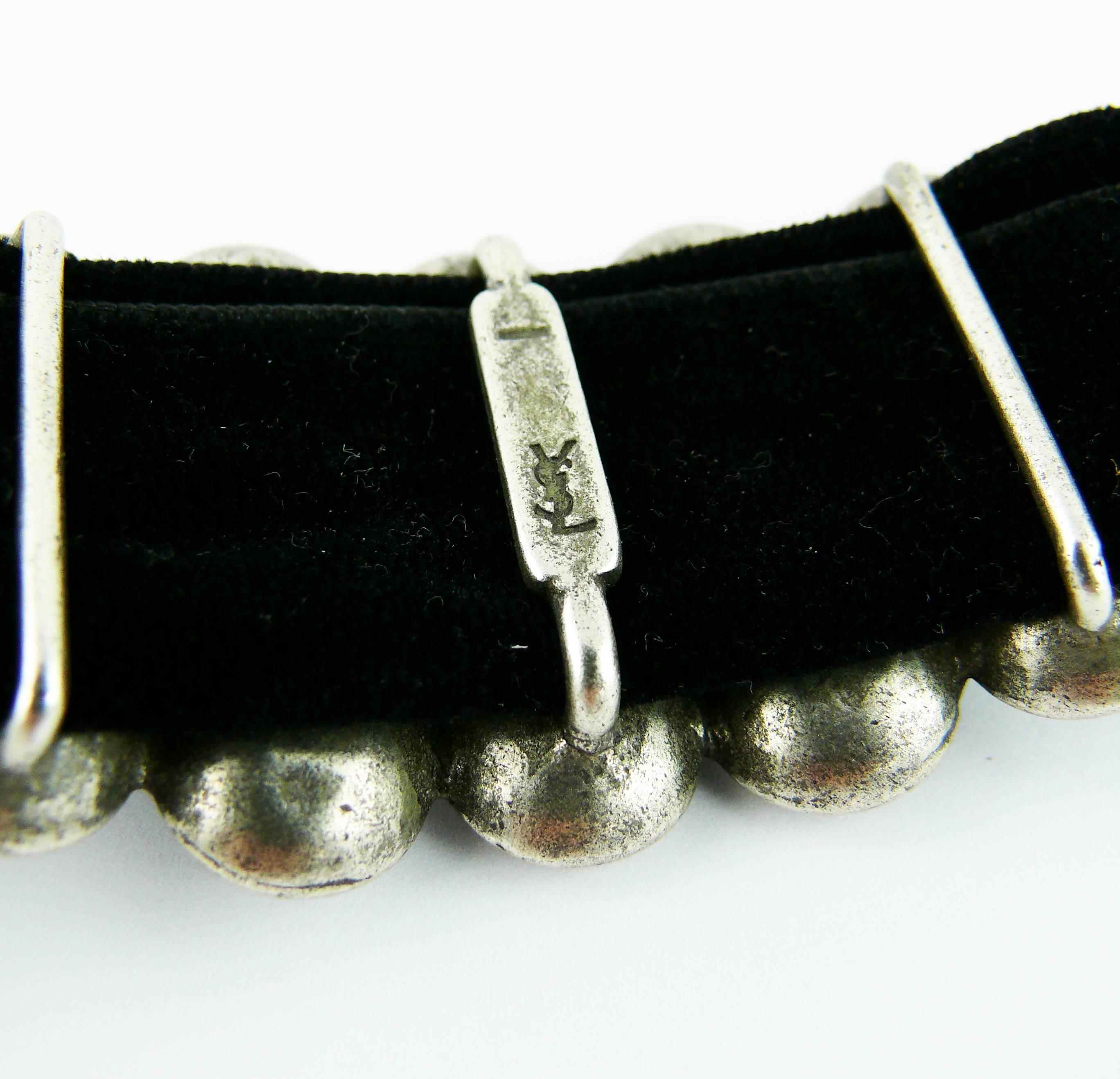 Women's Yves Saint Laurent YSL by Tom Ford Velvet Choker/Bracelet