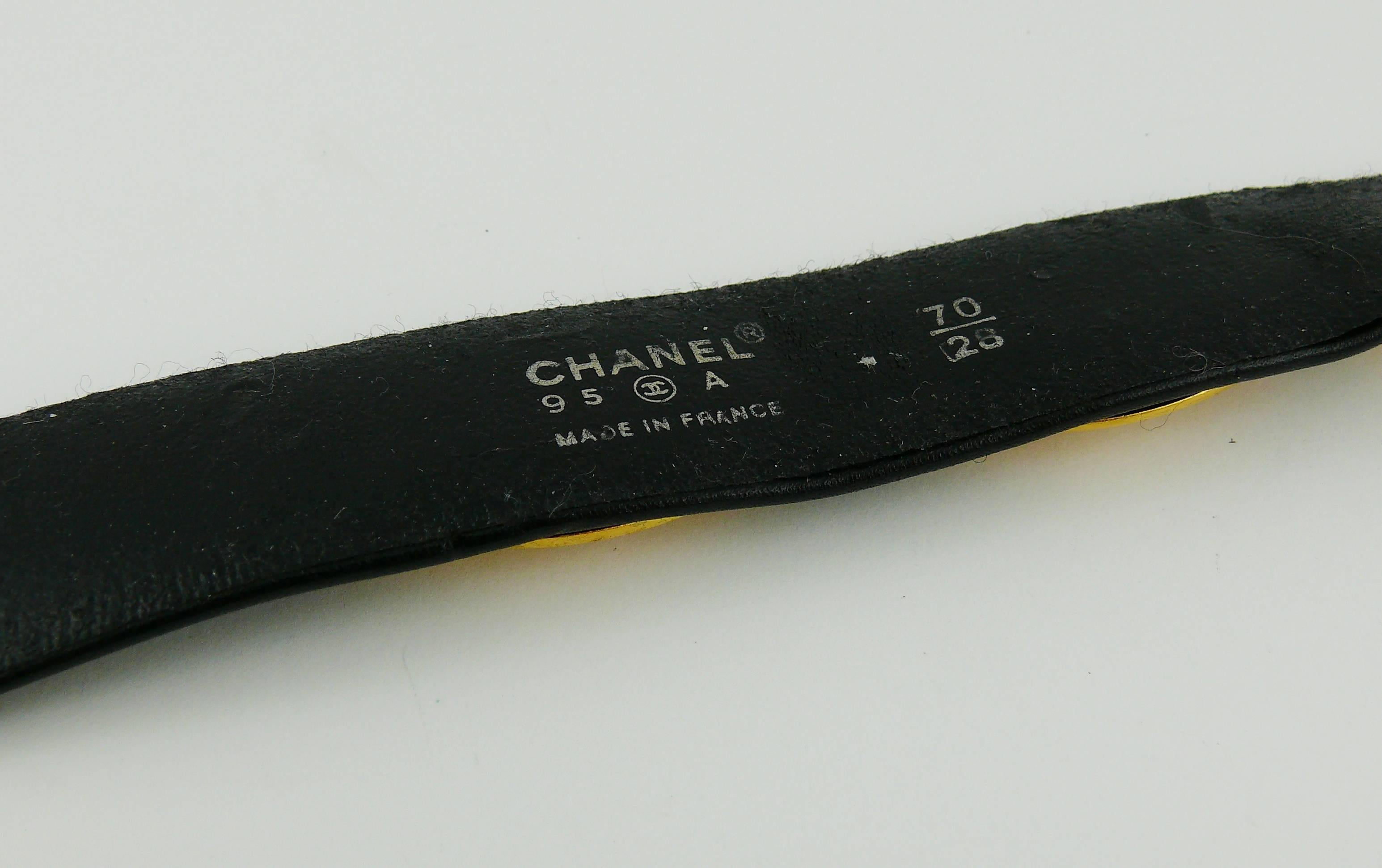 Chanel Vintage 1995 Iconic Belt with Charms 3