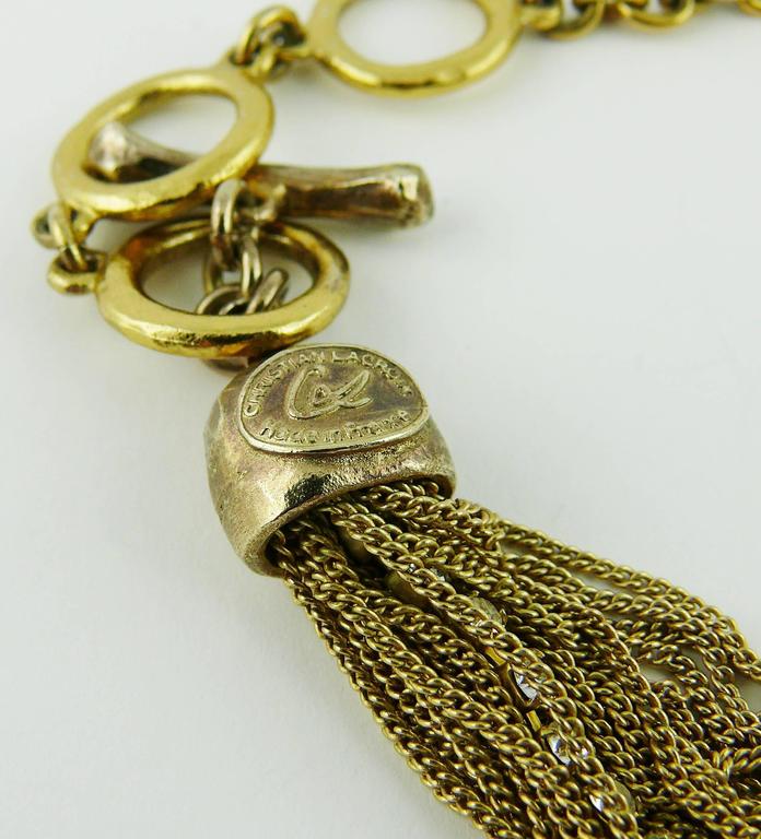 Christian Lacroix Vintage Opulent Runway Necklace at 1stDibs