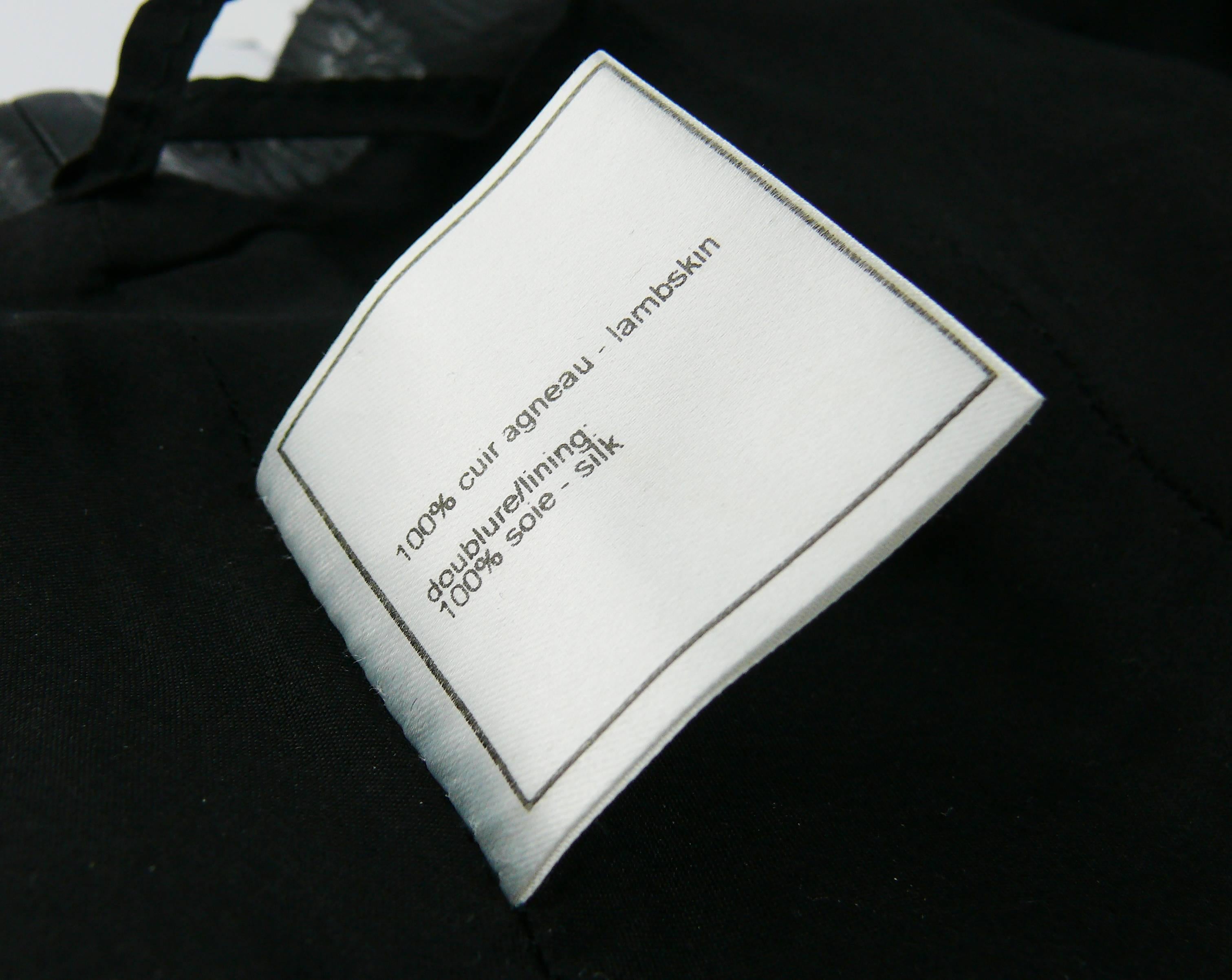 Ceinture corset Chanel automne/hiver 2001 - Taille 36 en vente 5