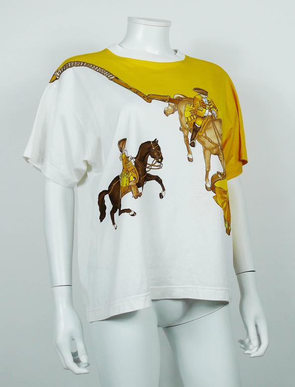 T-shirt HERMÈS Pour Homme - Taille L, Couleur Bleu - NEUF Sans étiquettes