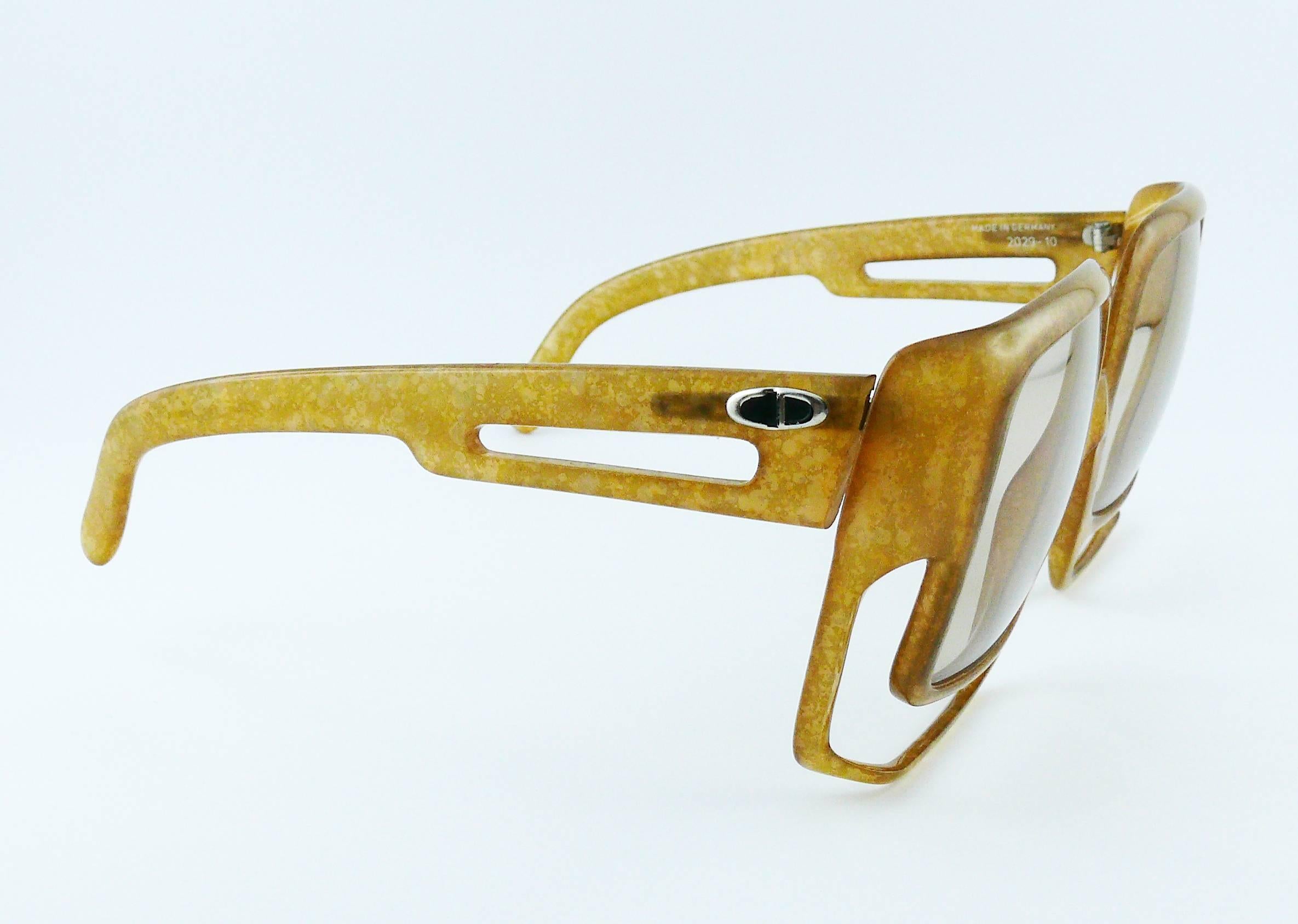 Christian Dior Vintage Oversized Sunglasses 2