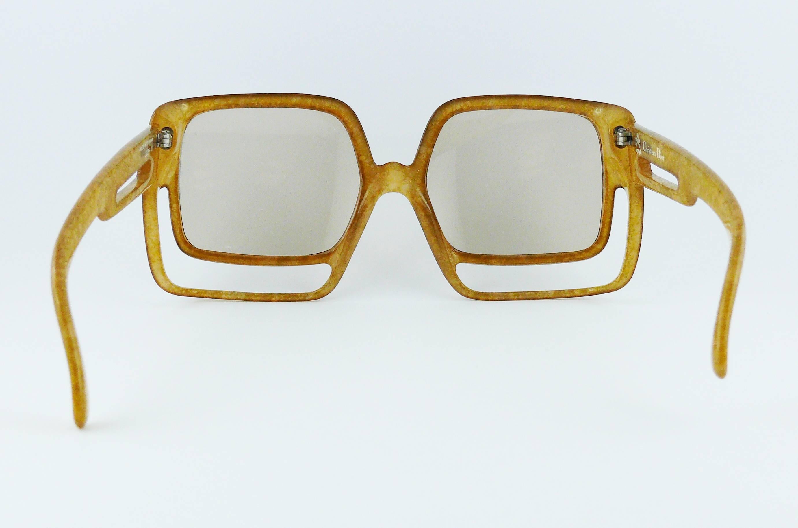 Christian Dior Vintage Oversized Sunglasses 3