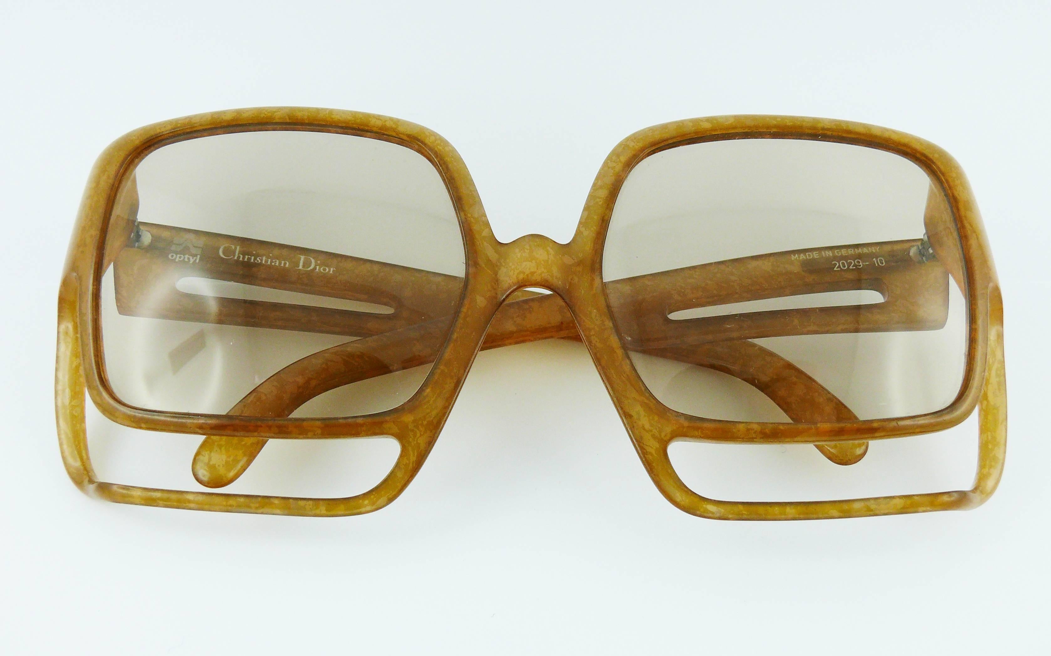 Christian Dior Vintage Oversized Sunglasses 1