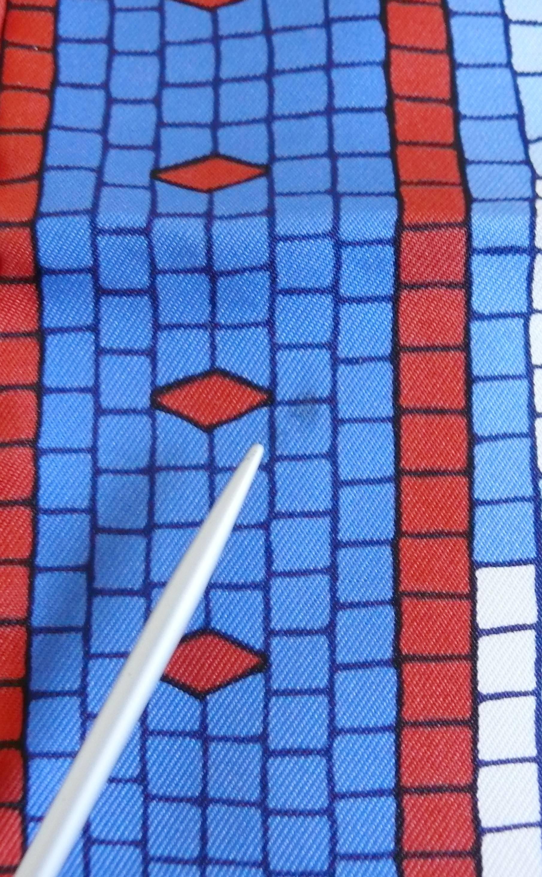 Hermès Vintage Rare Silk Carre Scarf 