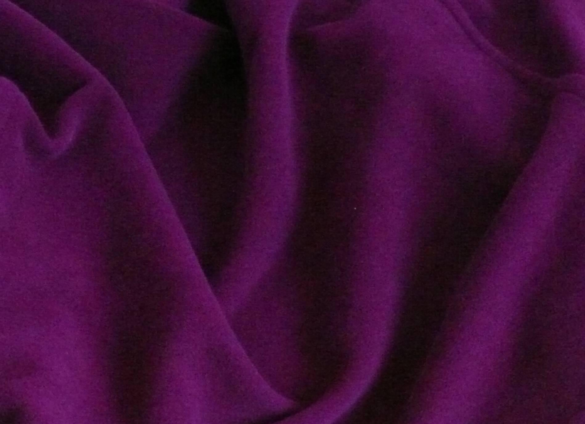Yves Saint Laurent Rive Gauche Vintage Purple Cape For Sale 1