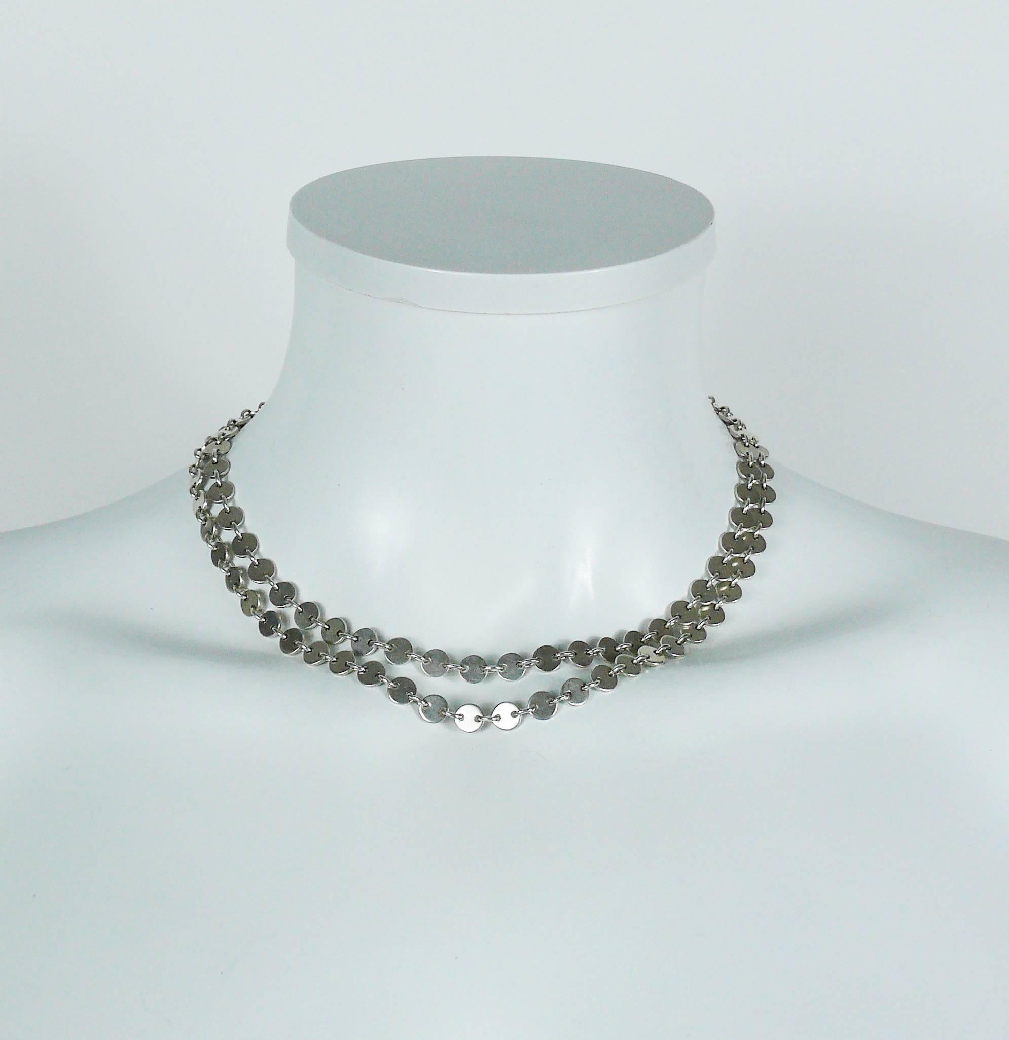 Hermes Vintage Silver Necklace - 2 For Sale on 1stDibs