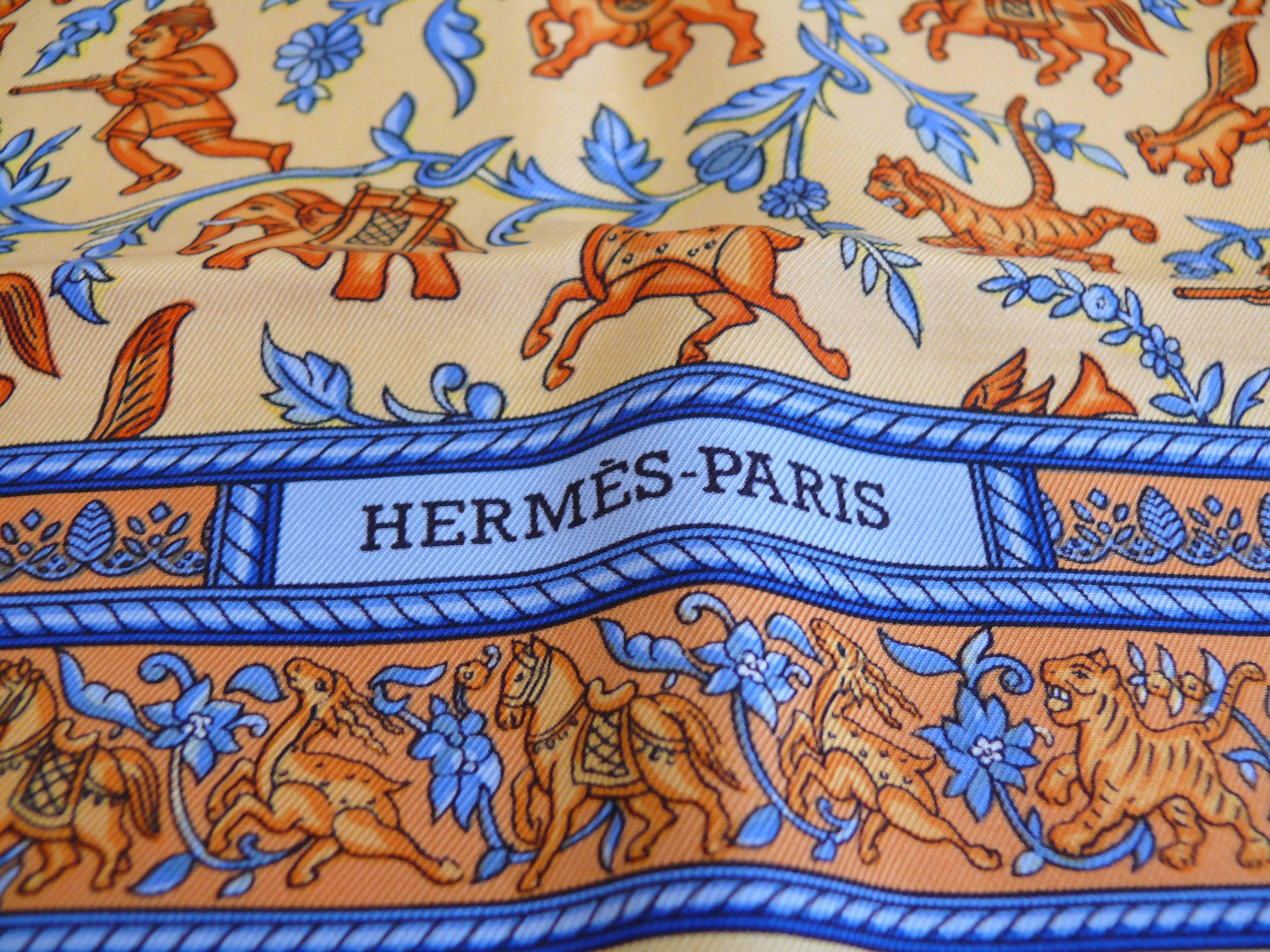 Hermès Rare Silk Carre Scarf 