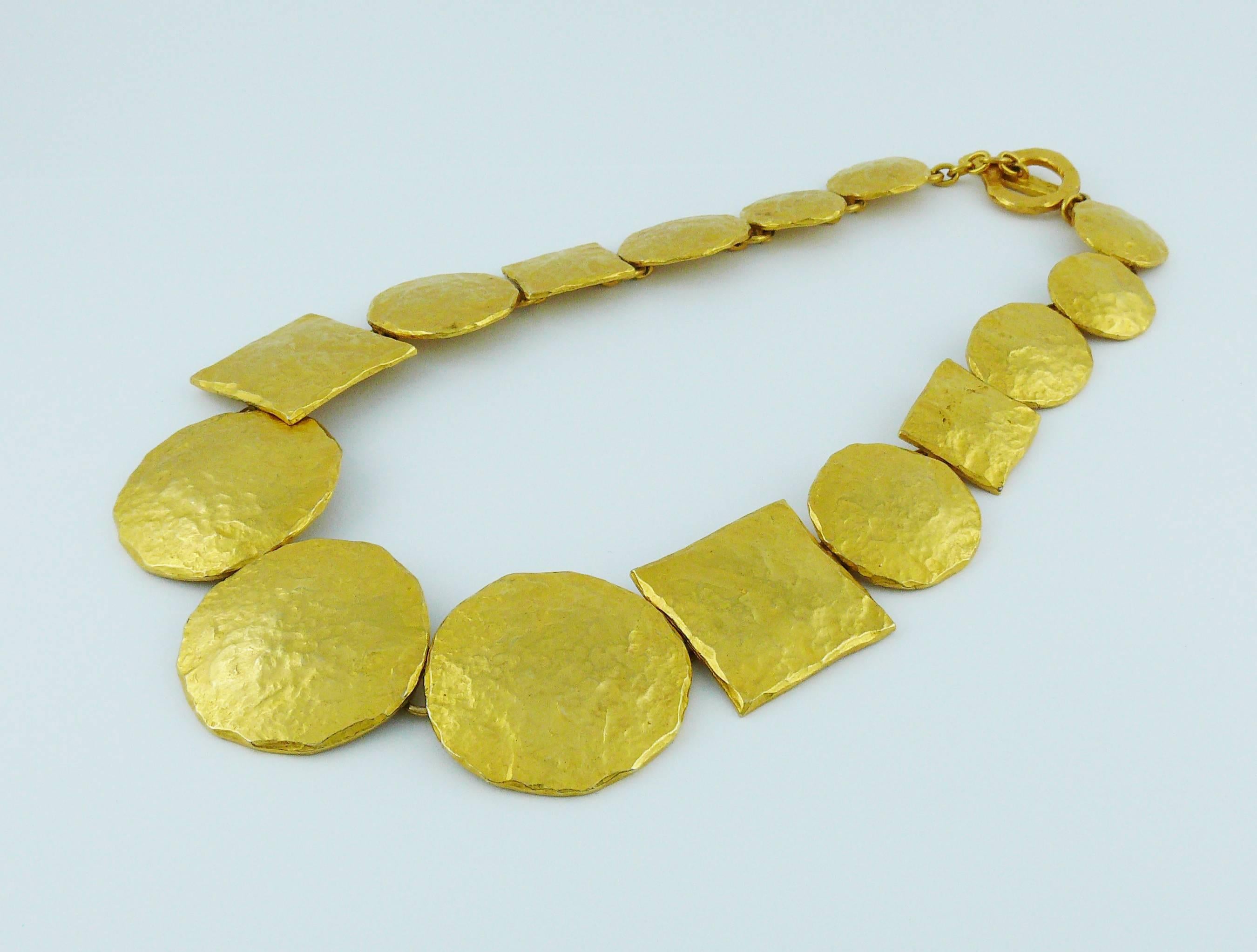 Women's Edouard Rambaud Vintage Gold Toned Necklace For Sale
