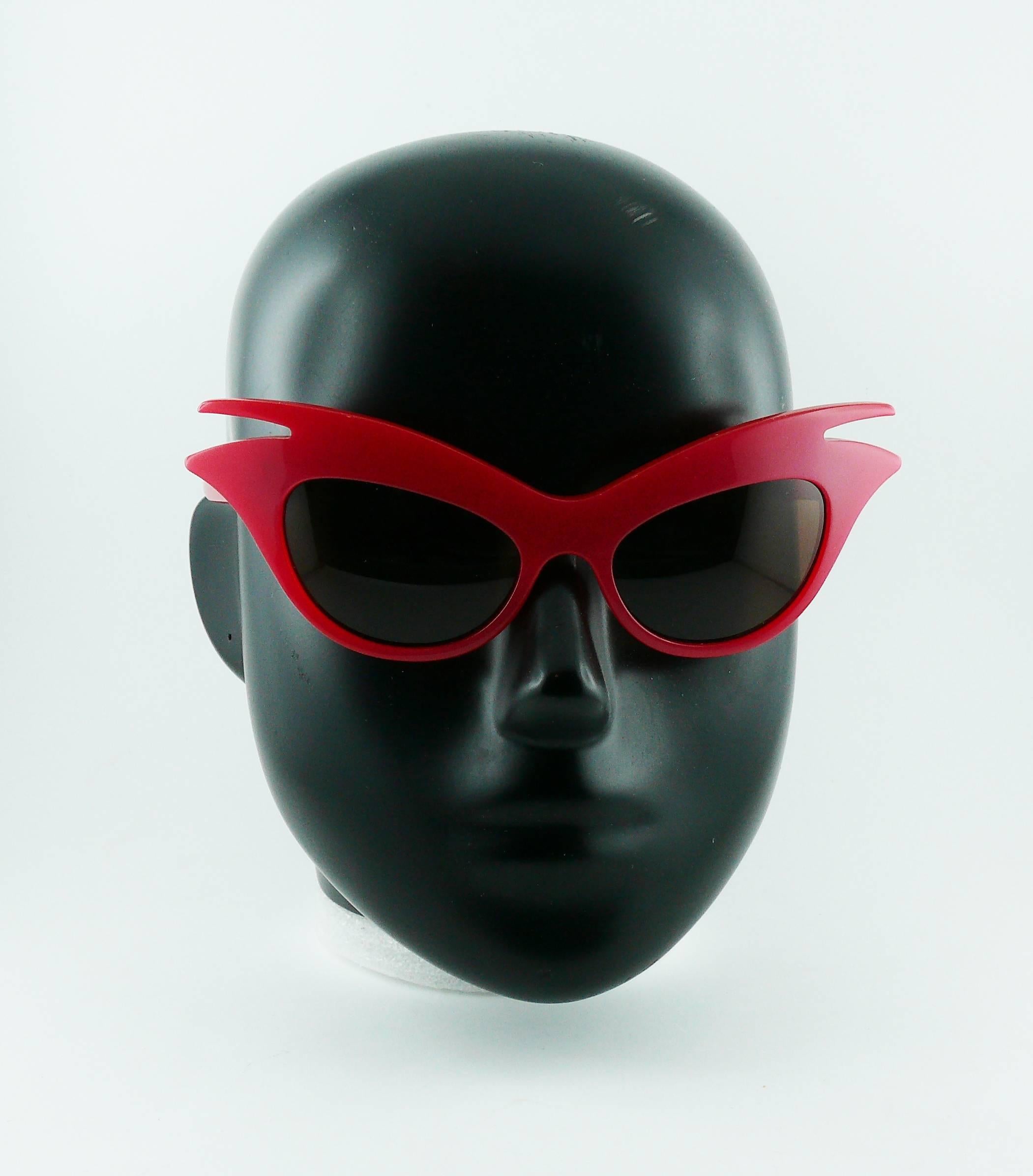 christian dior red sunglasses