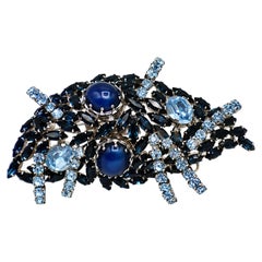 GUY LAROCHE Vintage Jewelled Brooch