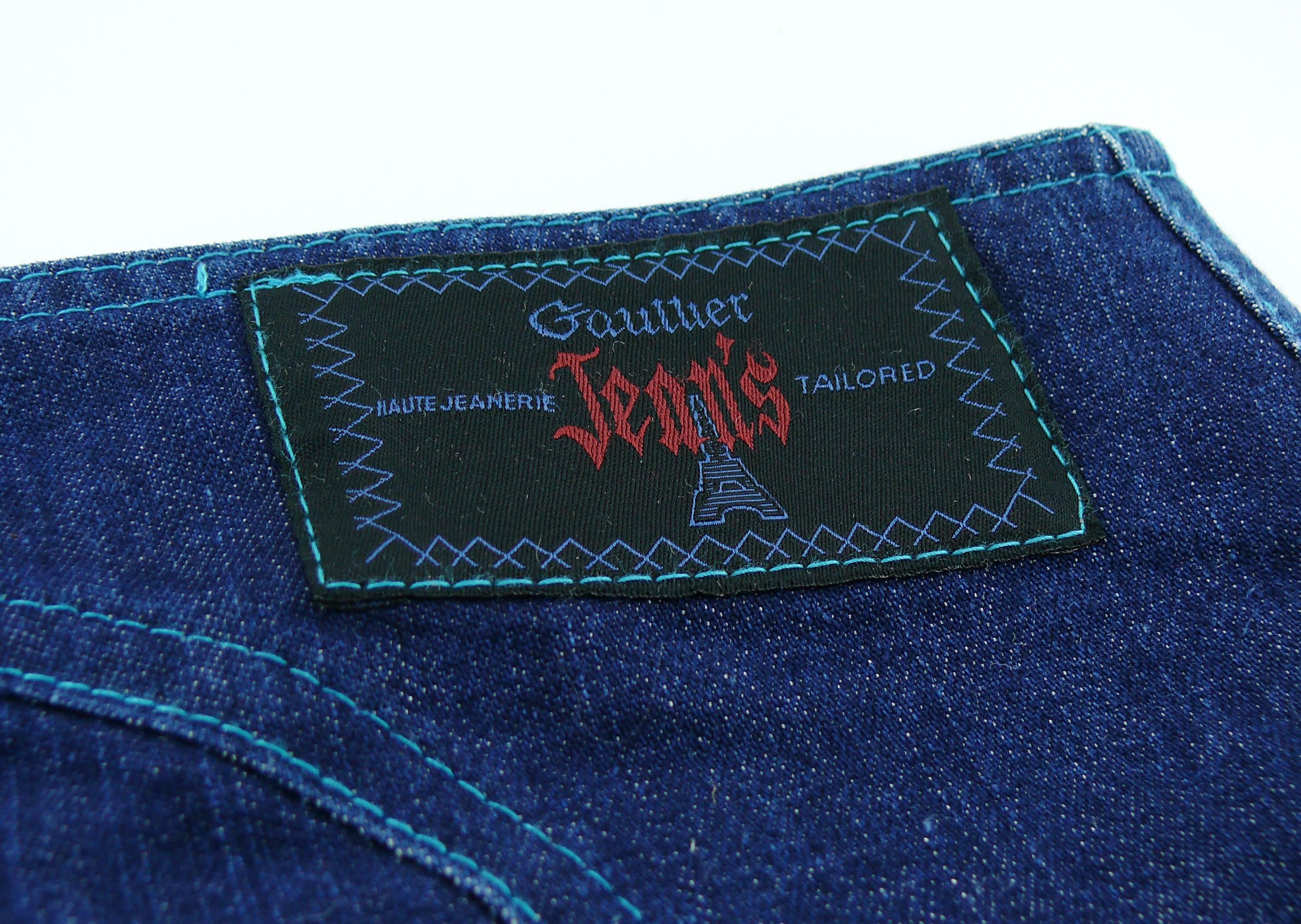 Jean Paul Gaultier Vintage Iconic Sailor Jeans  1