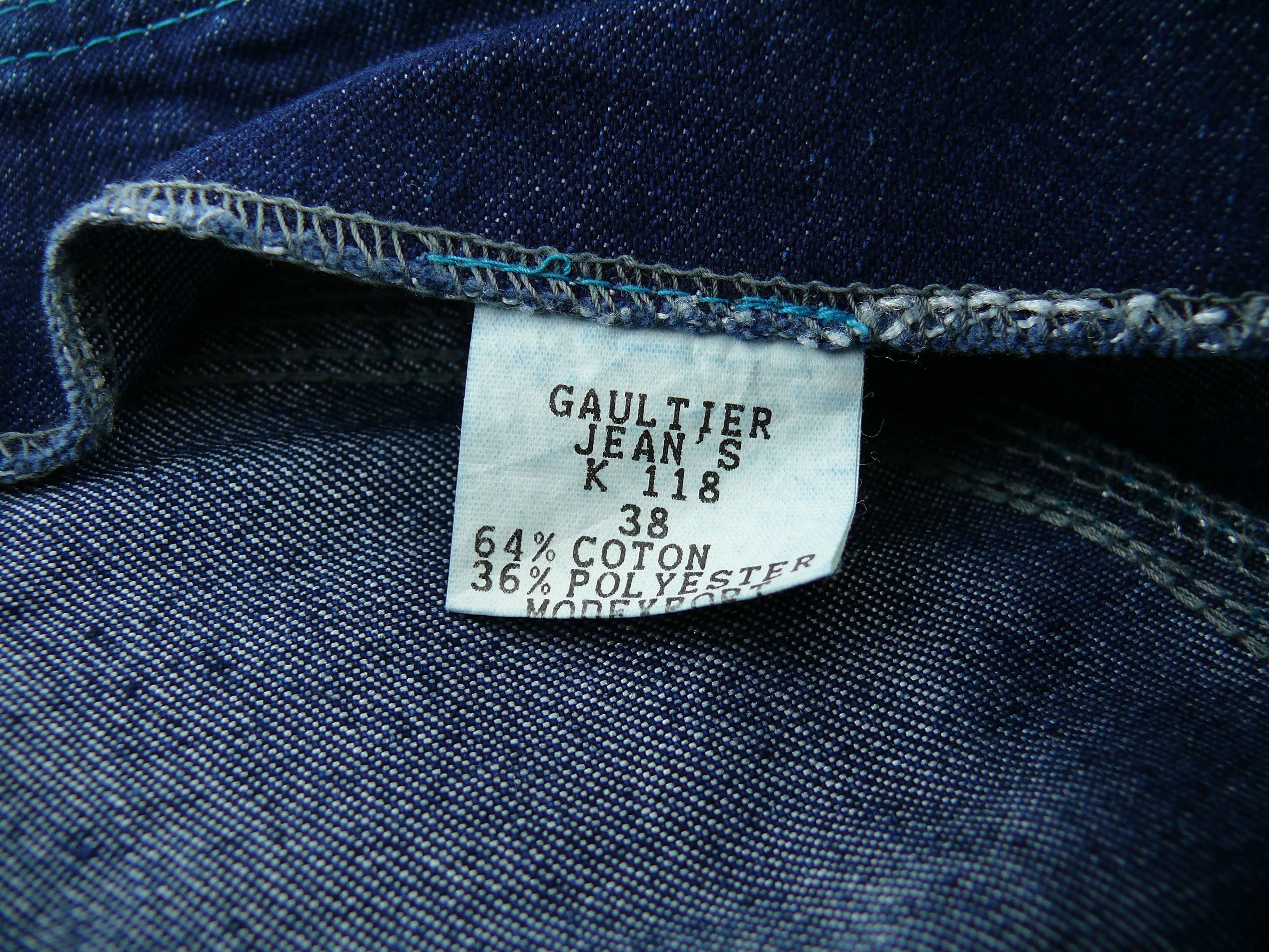 Jean Paul Gaultier Vintage Iconic Sailor Jeans 2