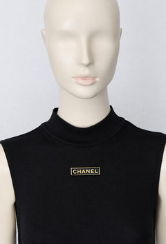 CHANEL by ARTHUS BERTRAND Paris Vintage Rectangular Uniform Brooch