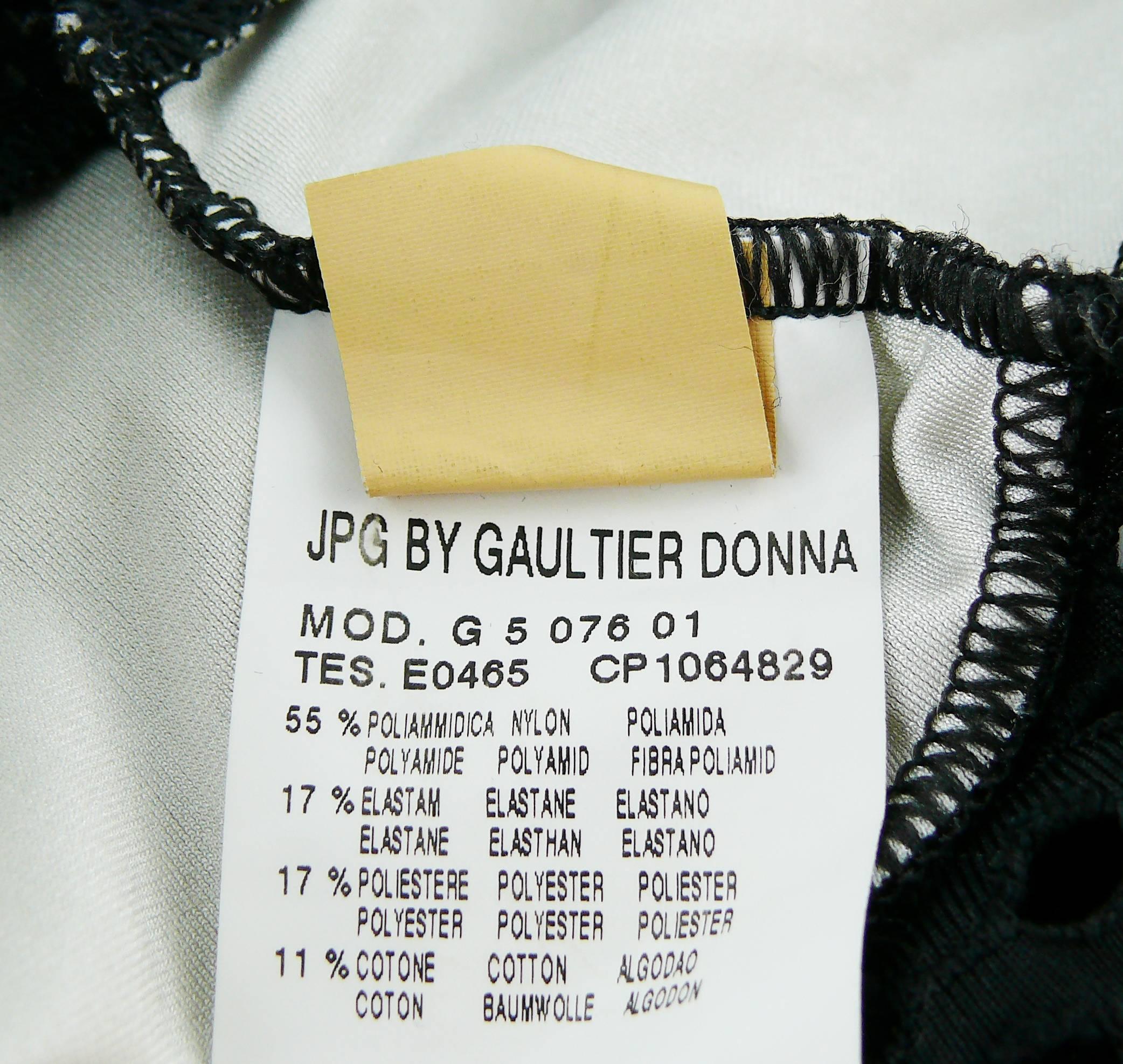 Jean Paul Gaultier Vintage Basketball Jersey Dress Size S 2